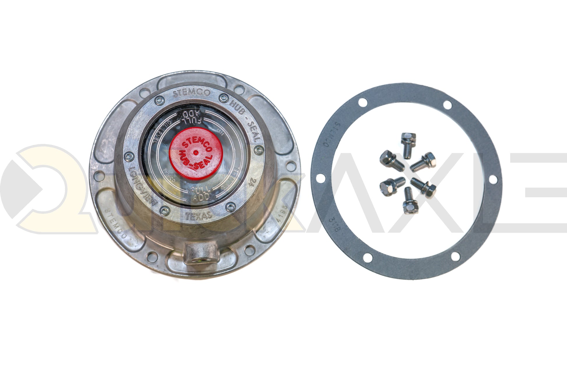 Stemco FP Oil Hub Cap Kit - 343-4195 hub cap 1660054 and gasket 1660055 for 6040255