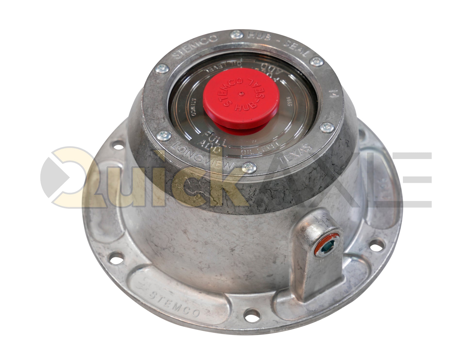 Hub Cap, STEMCO Brand, 343-4195 Brand Part Number, P, Spindle, for Oil lubricant, No Gasket Included