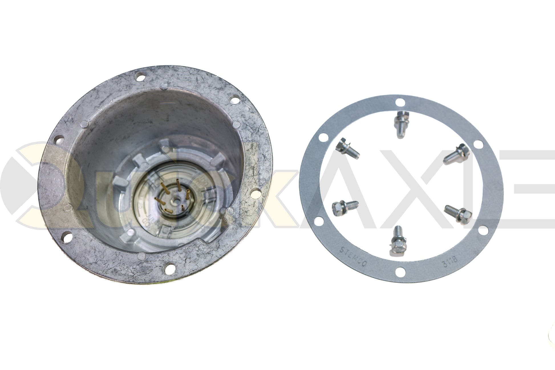 Stemco FP Oil PSI Hub Cap Kit - 343-4372 hub cap 1660214 and gasket 1660055 for 6040259