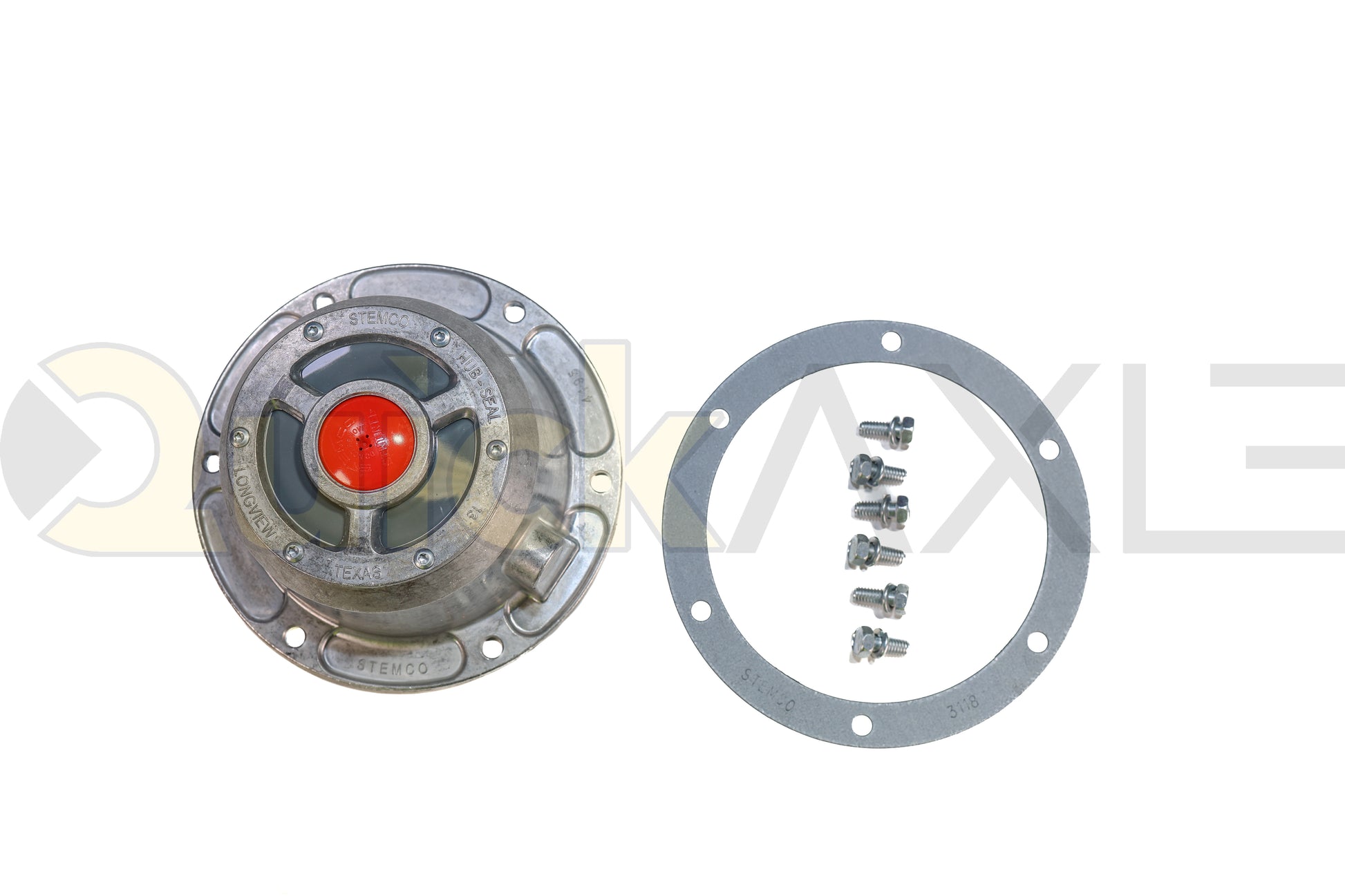 Stemco FP Grease Sentinel Hub Cap Kit - 349-4195 hub cap 1660305 and gasket 1660055 for 6040261
