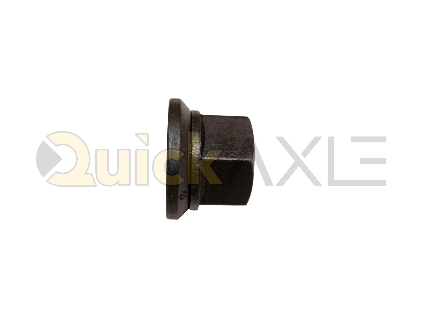 Wheel Nut, M22 x 1.5 Thread, Flanged Type, 33 mm Across Flats, QuickAxle Brand