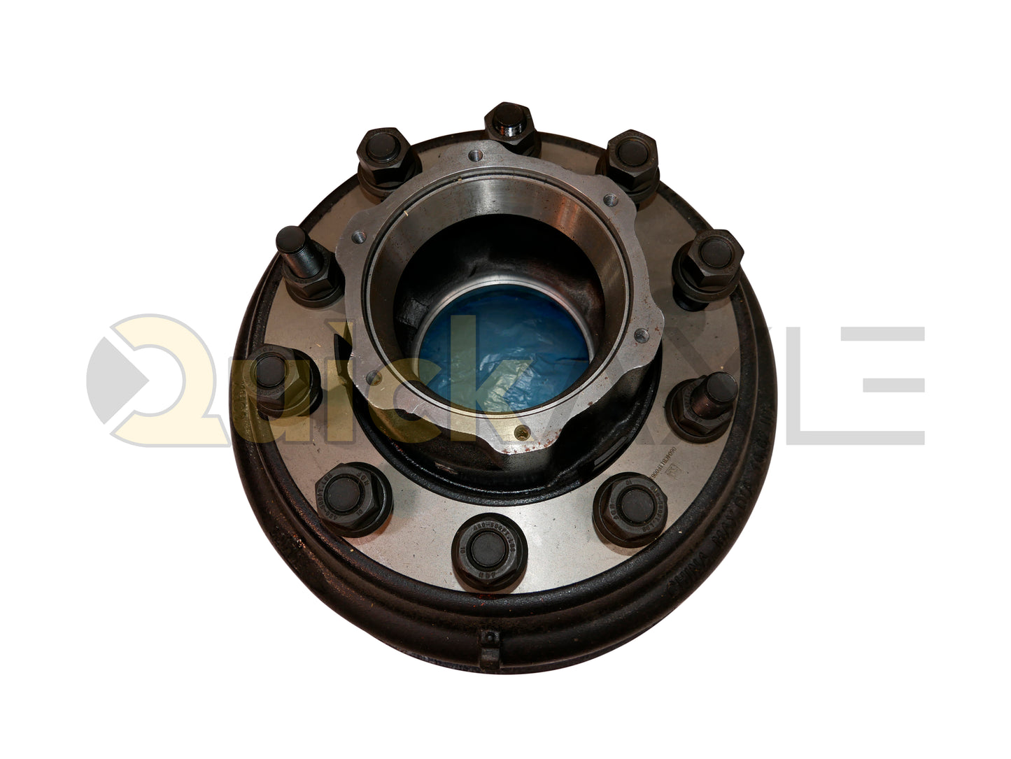 Hub and Drum Assemblies, AXN, Hub Pilot, P Spindle, Cast Iron, 16.5" x 7.0" Brake Size