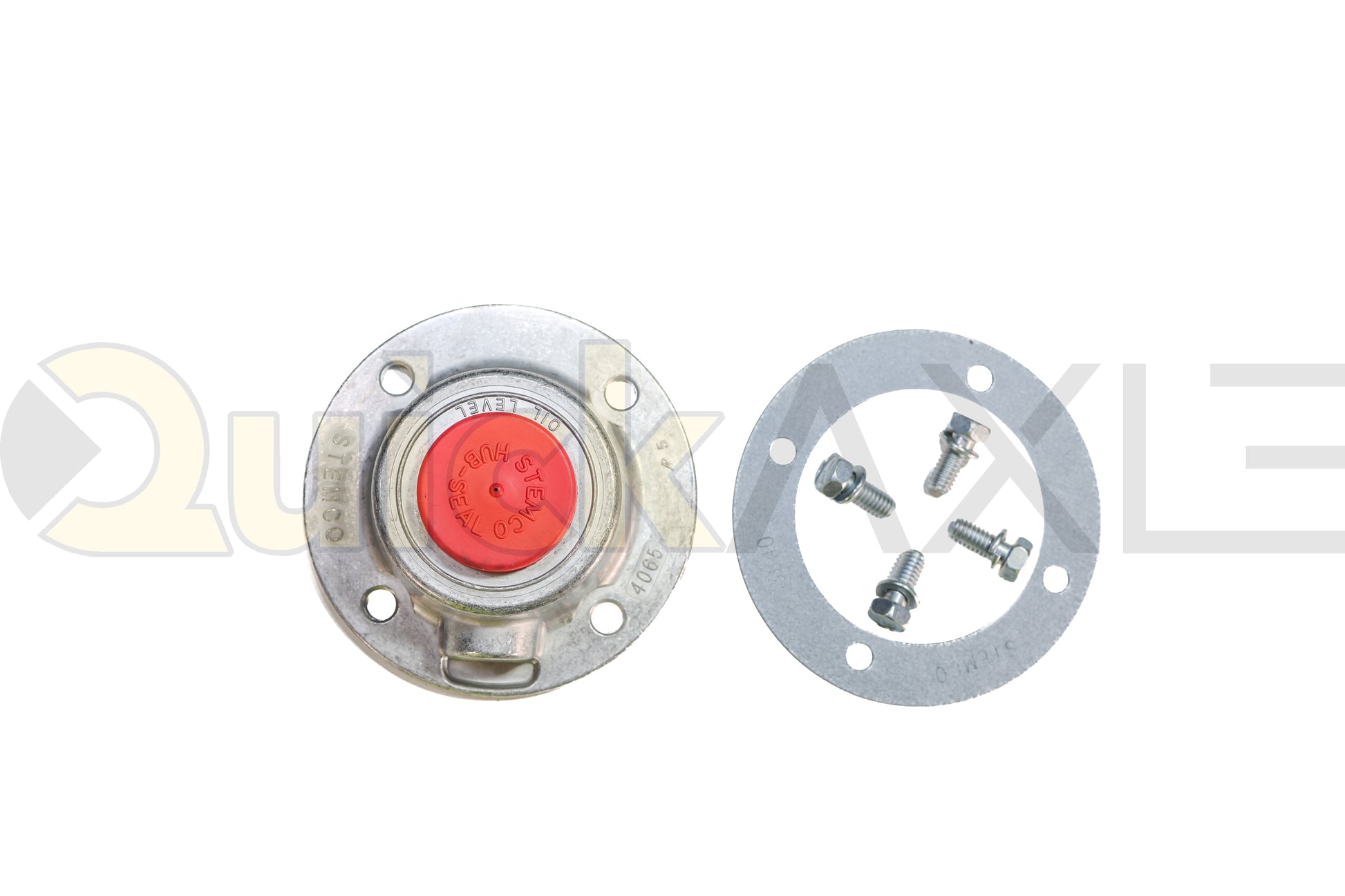 Stemco FC Oil Hub Cap Kit - 343-4065 hub cap 1660151 and gasket 1660152 for 6040257
