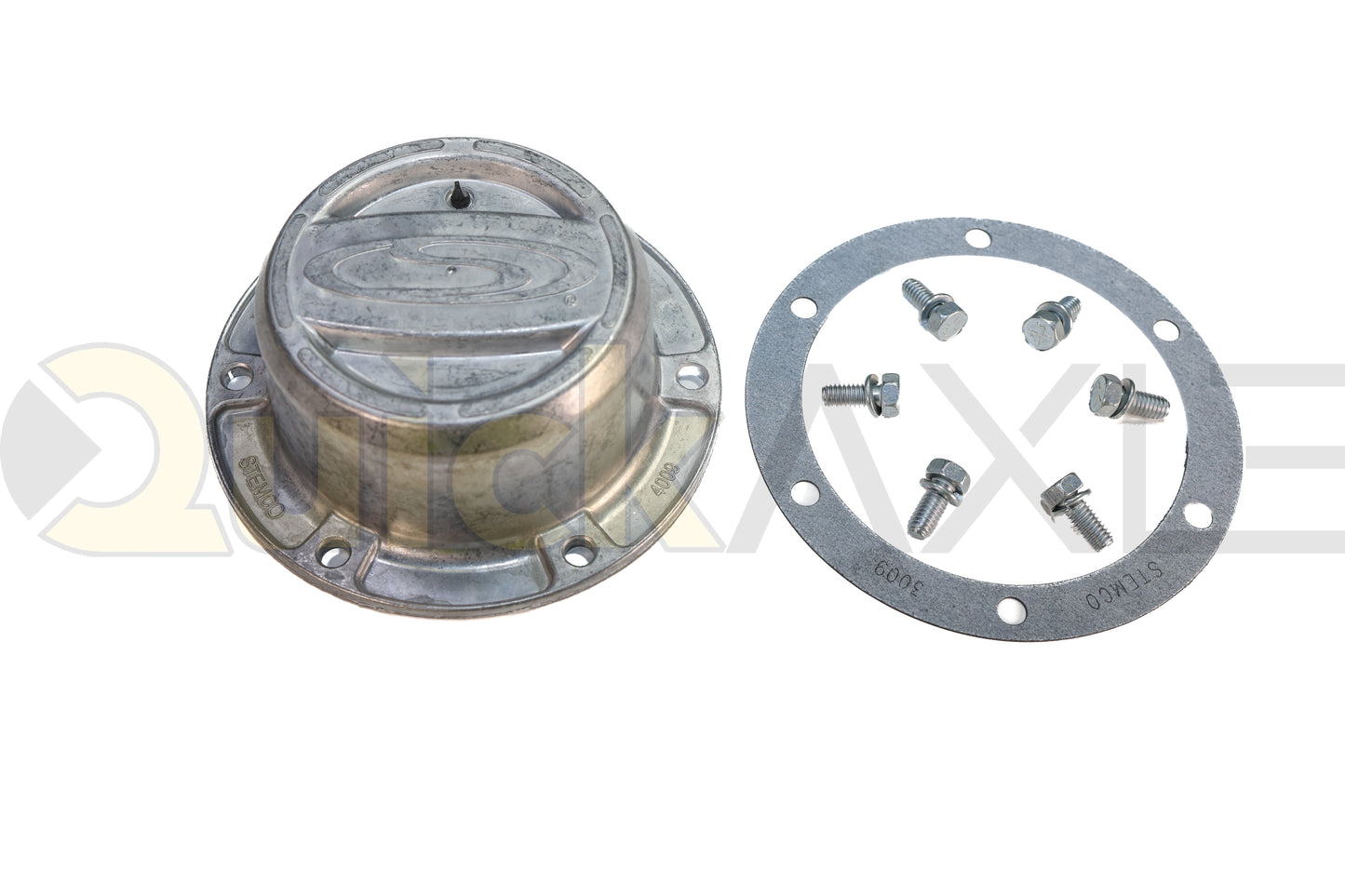 Stemco FN Grease Hub Cap Kit - 352-4009 hub cap 1660155 and gasket 1664206B007 for 6040258