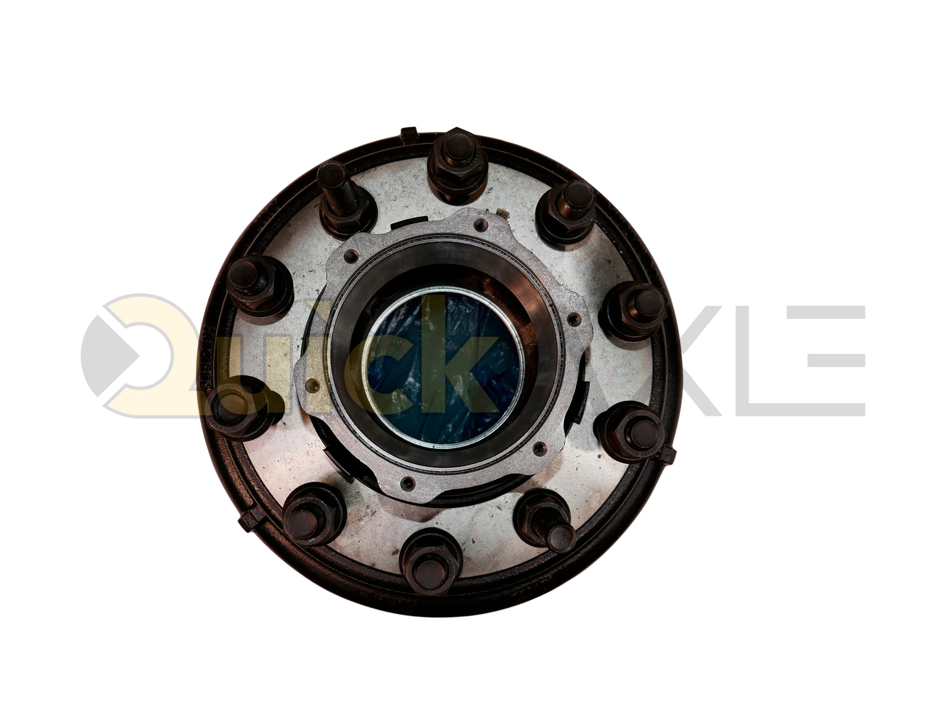 Hub and Drum Assemblies, AXN, Hub Pilot, P Spindle, Cast Iron, 16.5" x 7.0" Brake Size