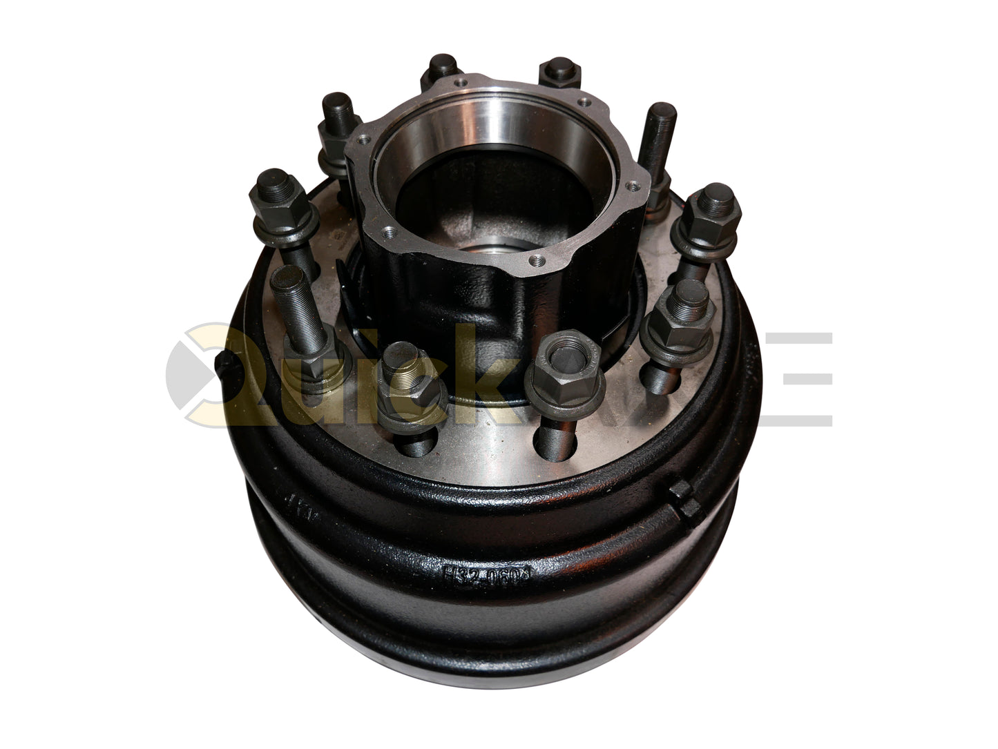 Hub and Drum Assemblies, AXN, Hub Pilot, P Spindle, Cast Iron, 16.5" x 7.0" Brake Size