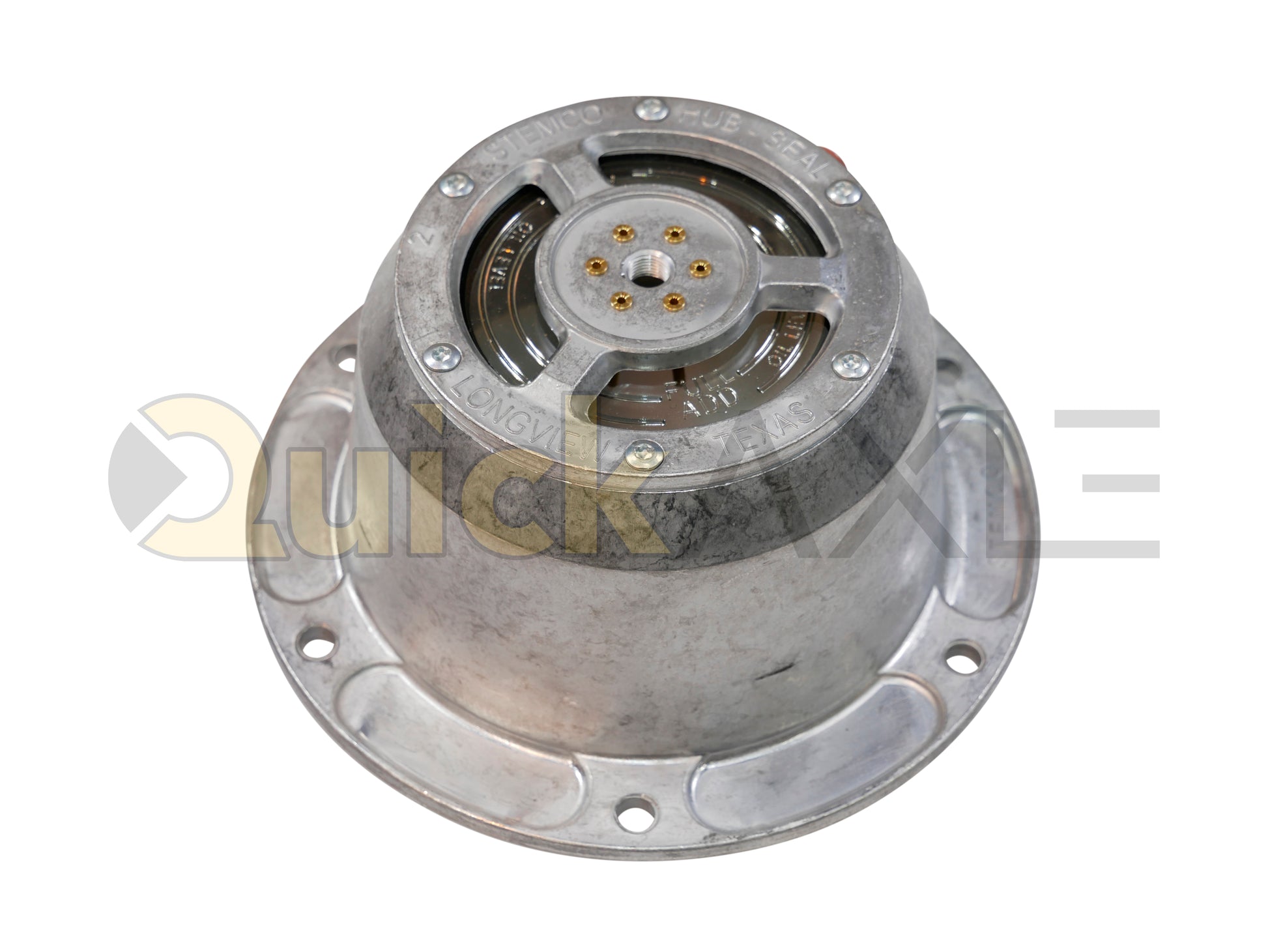 Hub Cap, STEMCO Brand, 343-4372 Brand Part Number, P, Spindle, for Oil lubricant, No Gasket Included