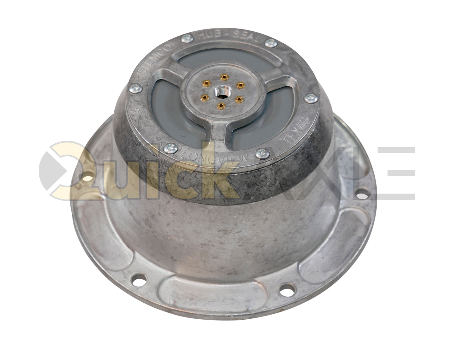 Hub Cap, STEMCO Brand, 340-4372 Brand Part Number, P, Spindle, for Hard Grease/S-F Grease lubricant, No Gasket Included