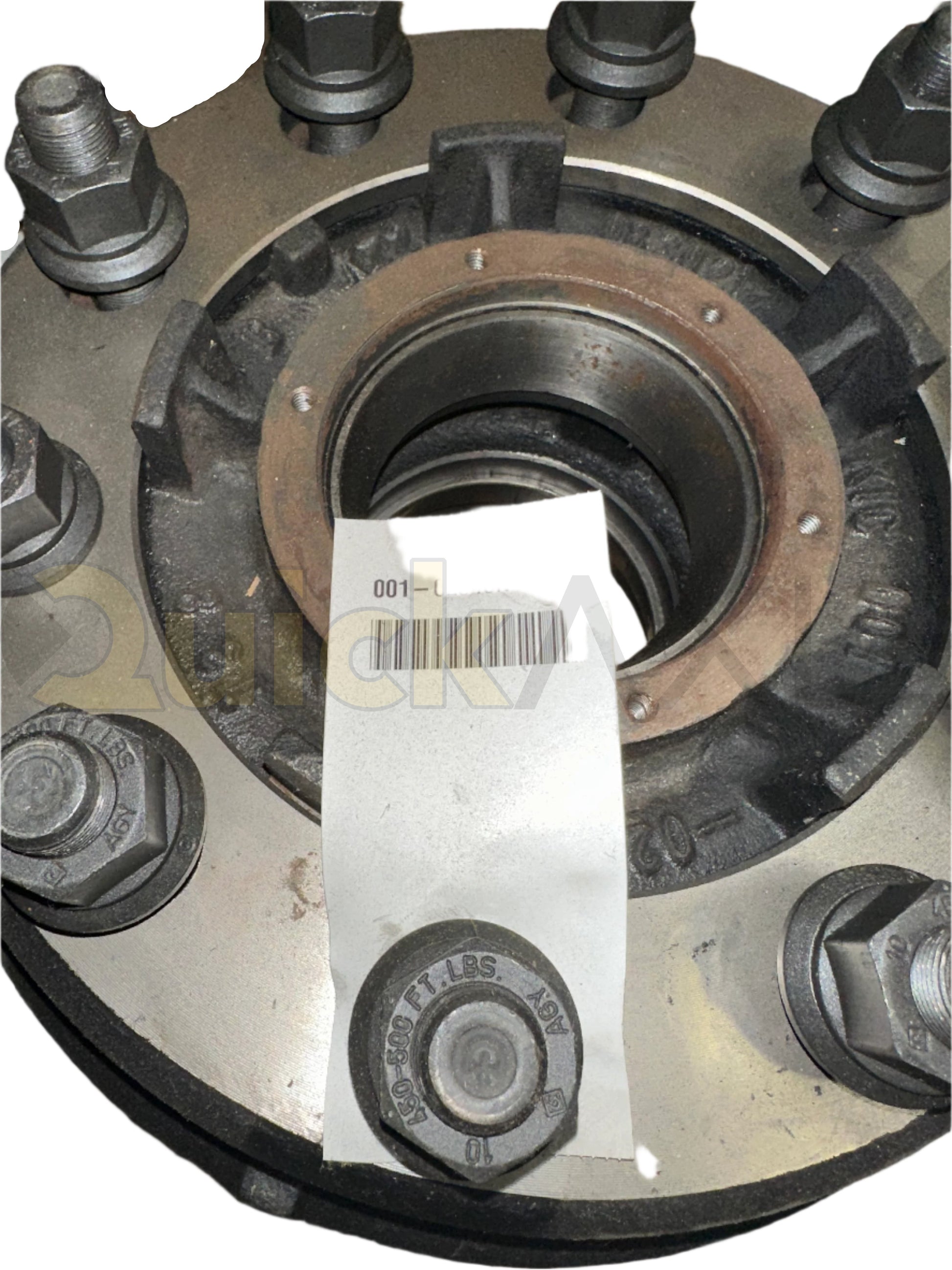 Hub and Drum Assemblies, KIC, Hub Pilot, N Spindle, Cast Iron, 15.0" x 6.0" Brake Size