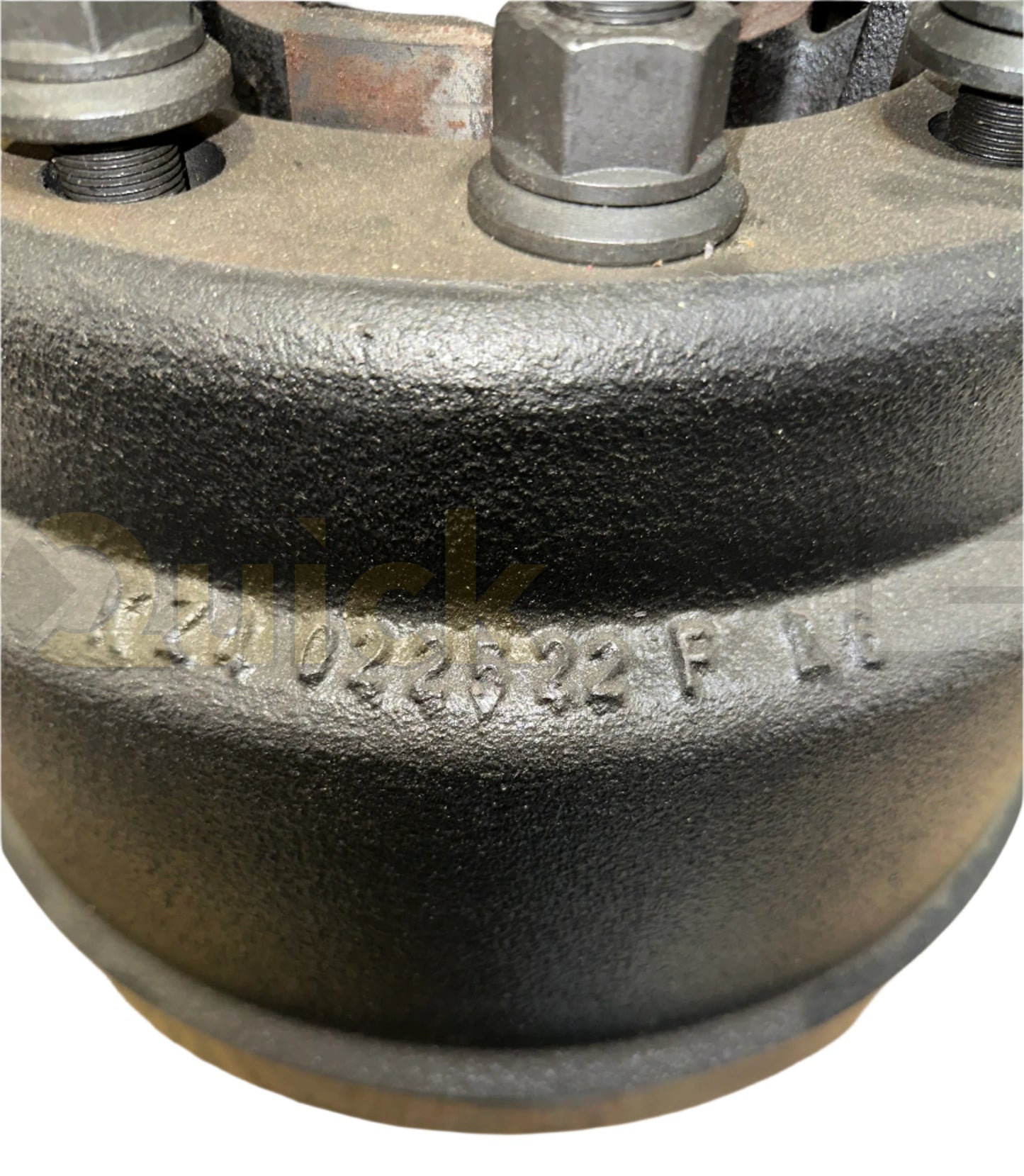 Hub and Drum Assemblies, KIC, Hub Pilot, N Spindle, Cast Iron, 15.0" x 6.0" Brake Size