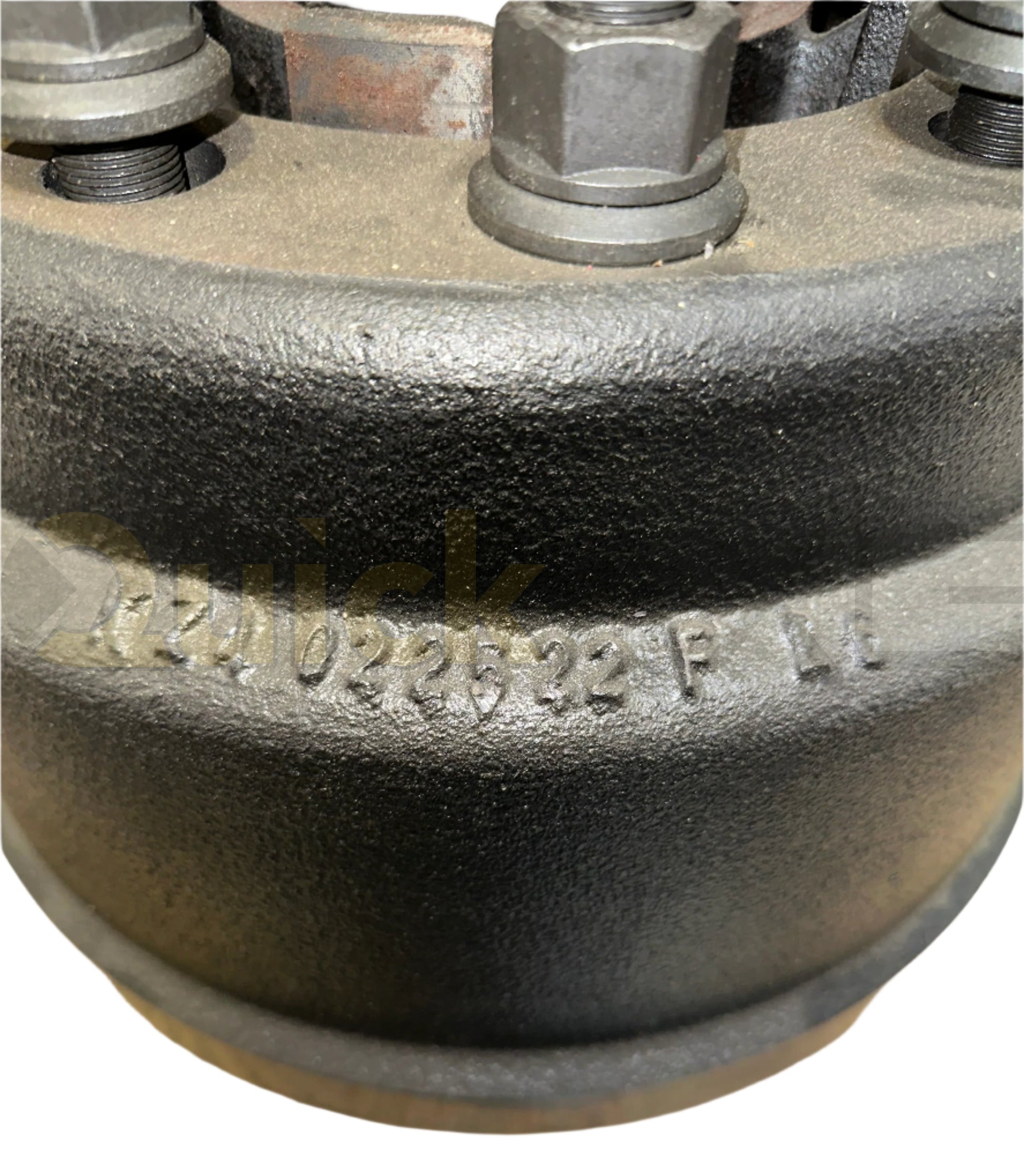 Hub and Drum Assemblies, KIC, Hub Pilot, N Spindle, Cast Iron, 15.0" x 6.0" Brake Size