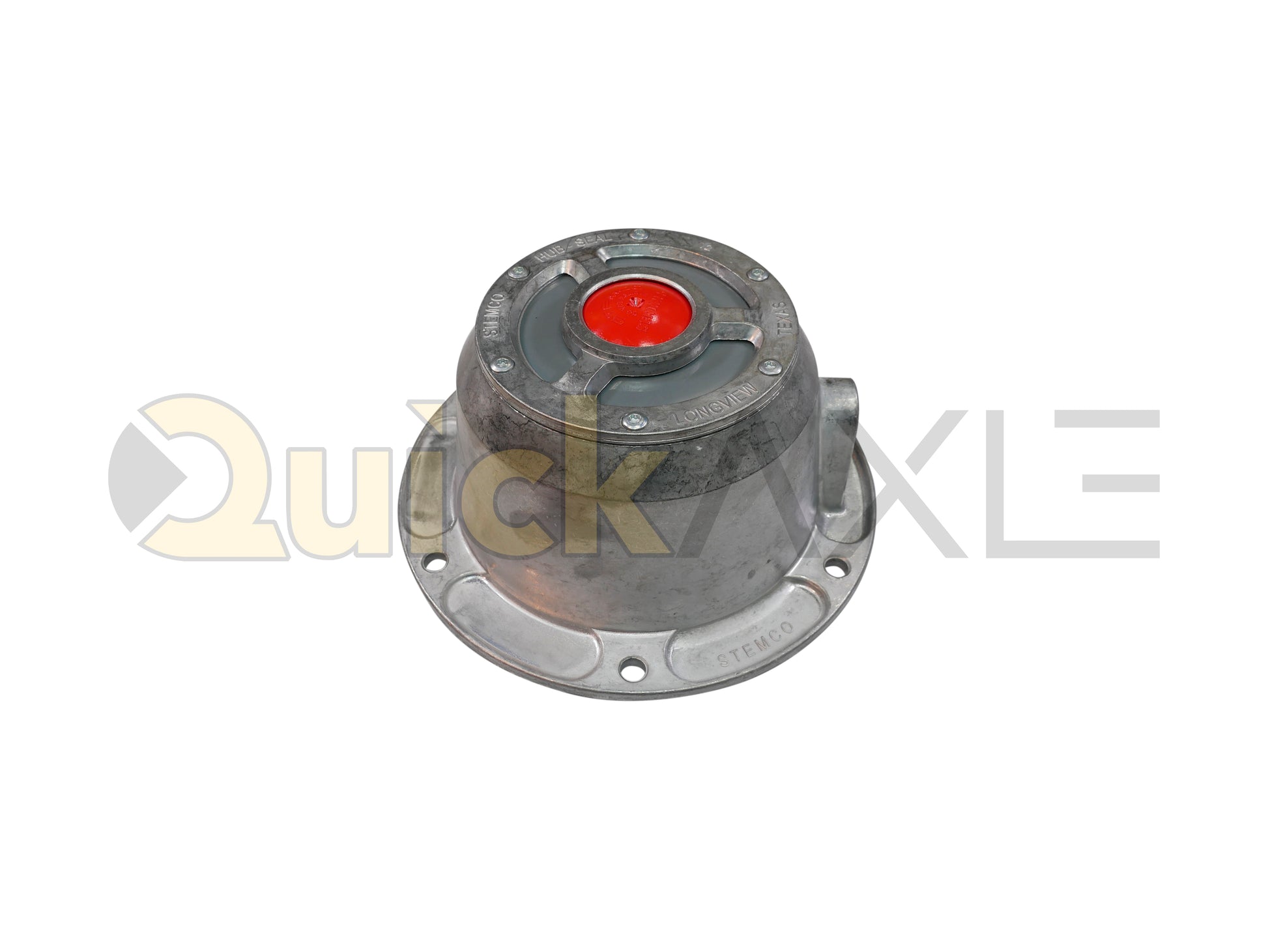 Hub Cap, STEMCO Brand, 349-4195 Brand Part Number, P, Spindle, for Hard Grease/S-F Grease lubricant, No Gasket Included