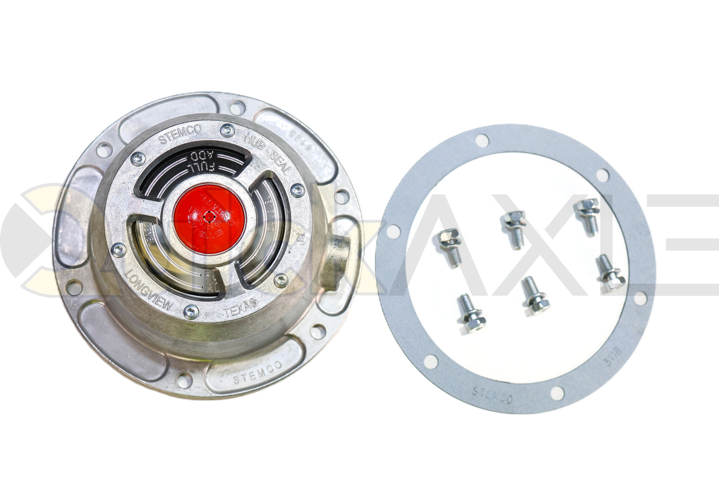 Stemco FP Oil Sentinel Hub Cap Kit - 348-4195 hub cap 1660341 and gasket 1660055 for 6040262