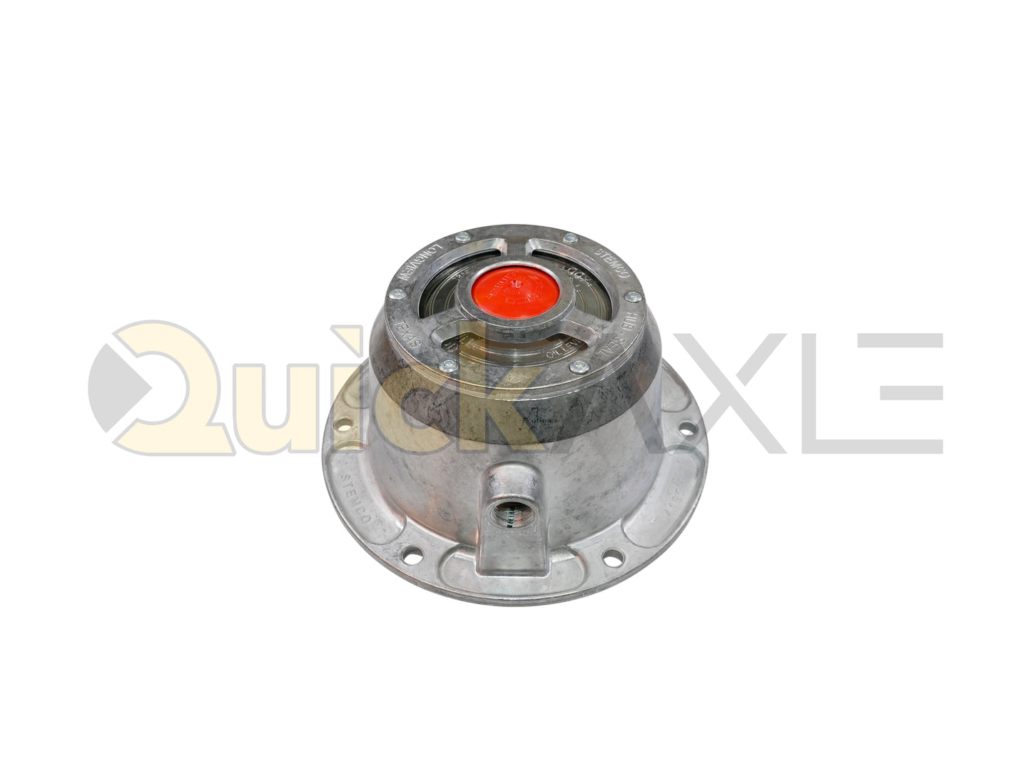 Hub Cap, STEMCO Brand, 348-4195 Brand Part Number, P, Spindle, for Oil lubricant, No Gasket Included