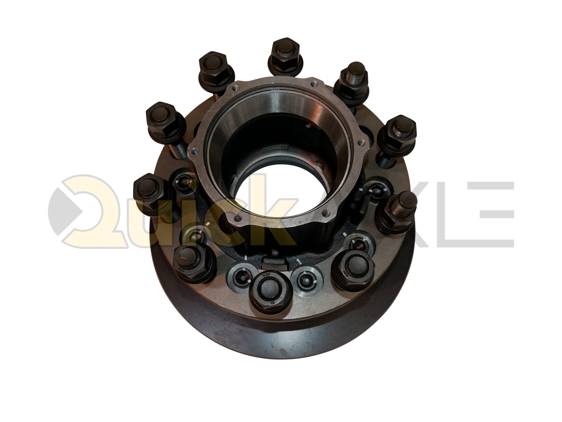 Hub and Rotor Assemblies, Fuwa, Hub Pilot, P Spindle, Cast Iron - Hub  Material, 430 mm Brake Size