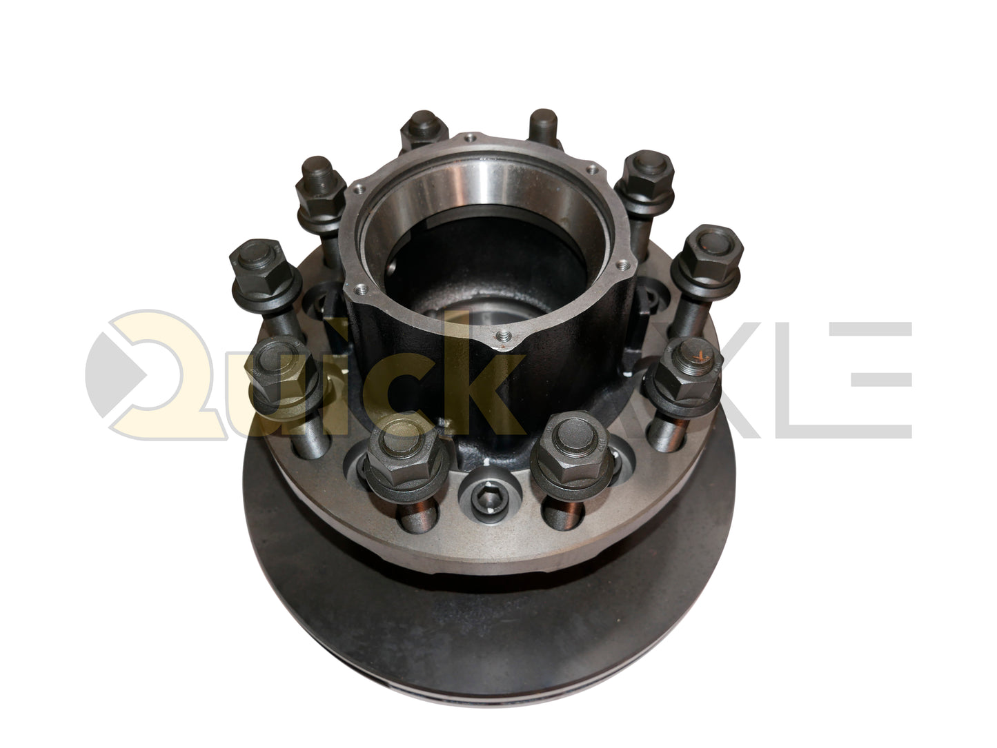Hub and Rotor Assemblies, Fuwa, Hub Pilot, P Spindle, Cast Iron - Hub  Material, 430 mm Brake Size
