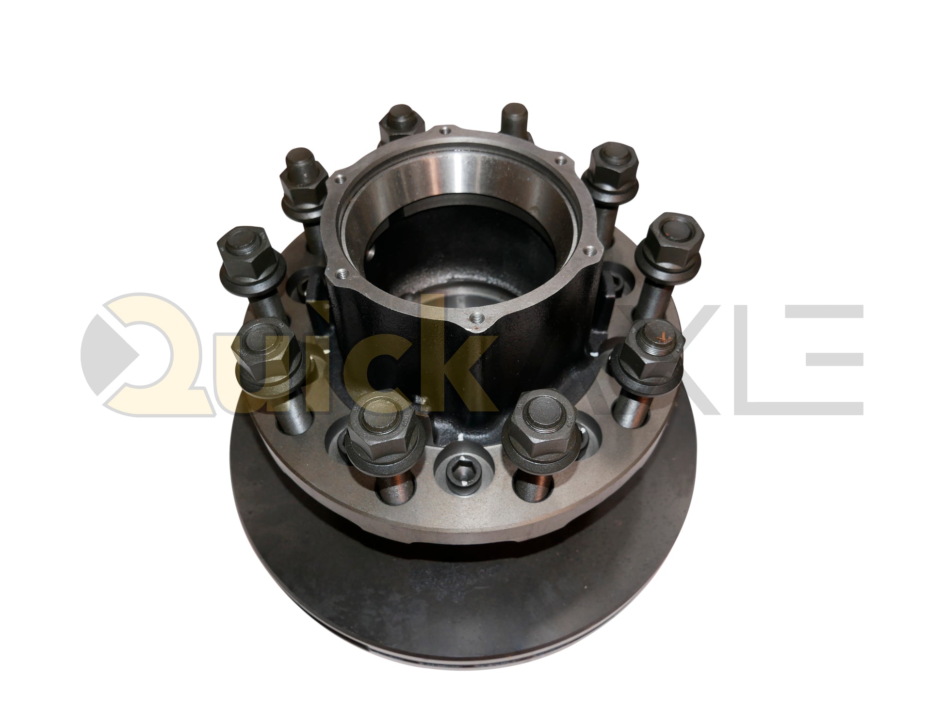 Hub and Rotor Assemblies, Fuwa, Hub Pilot, P Spindle, Cast Iron - Hub  Material, 430 mm Brake Size