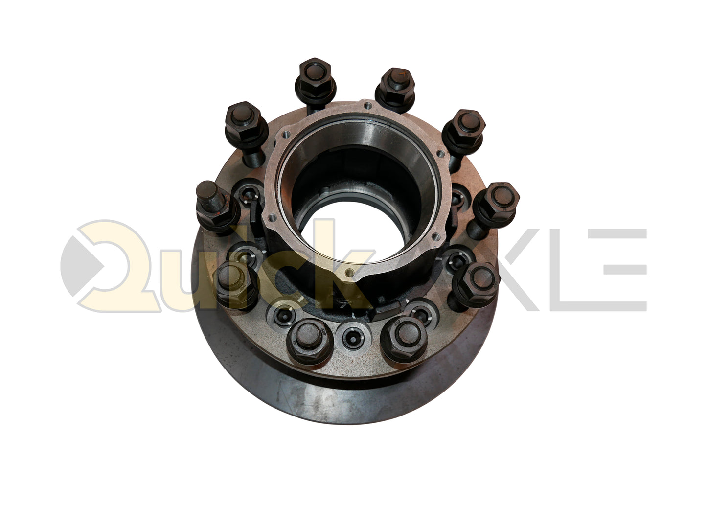 Hub and Rotor Assemblies, Fuwa, Hub Pilot, P Spindle, Cast Iron - Hub  Material, 430 mm Brake Size