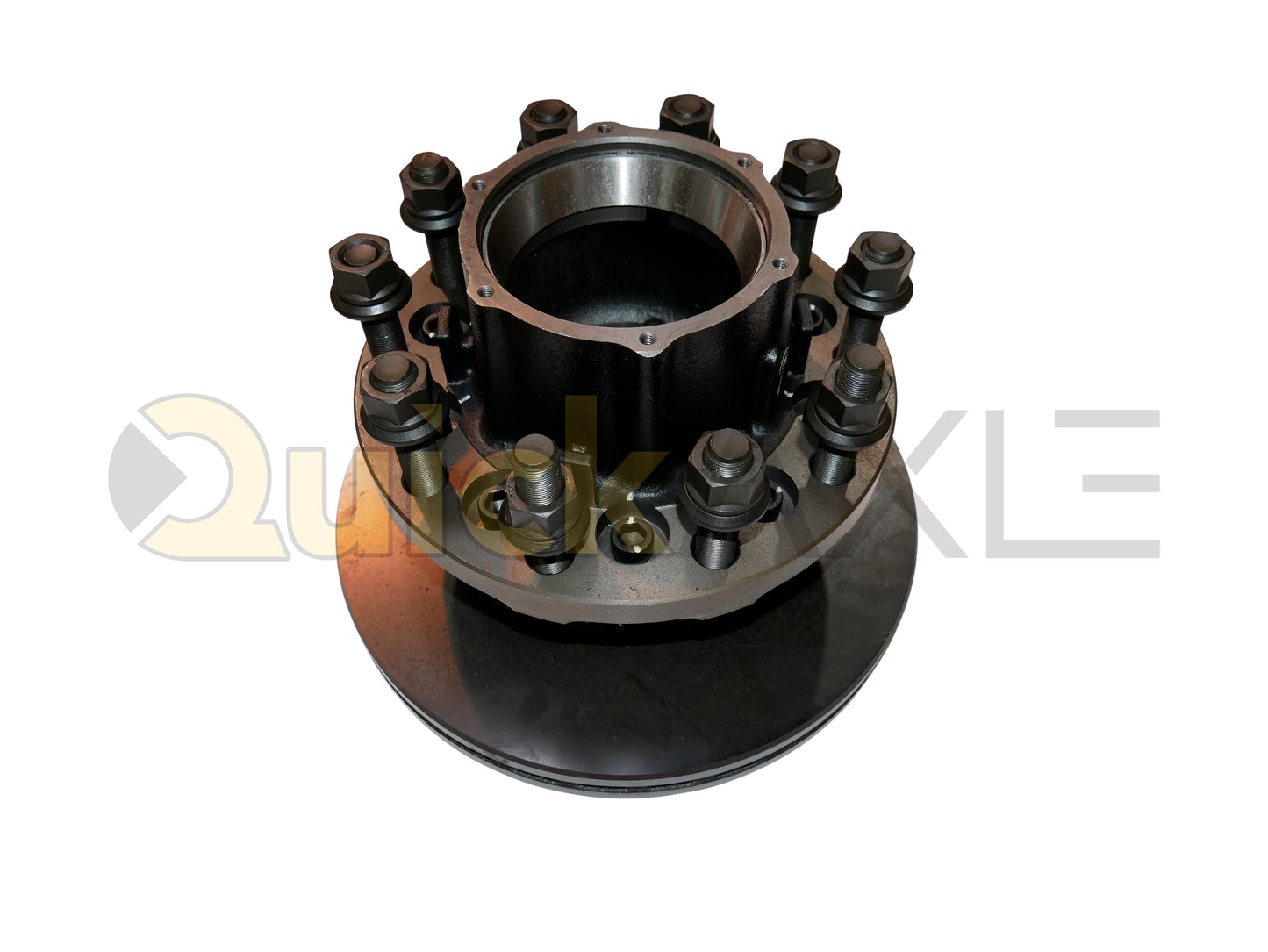 Hub and Rotor Assemblies, Fuwa, Hub Pilot, P Spindle, Cast Iron - Hub  Material, 430 mm Brake Size