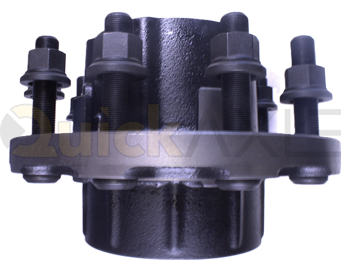 Hub, FUWA Hub, Hub Pilot, P Spindle, Cast Iron Hub Material, Includes Side Fill, Long Stud, M22 Stud Size