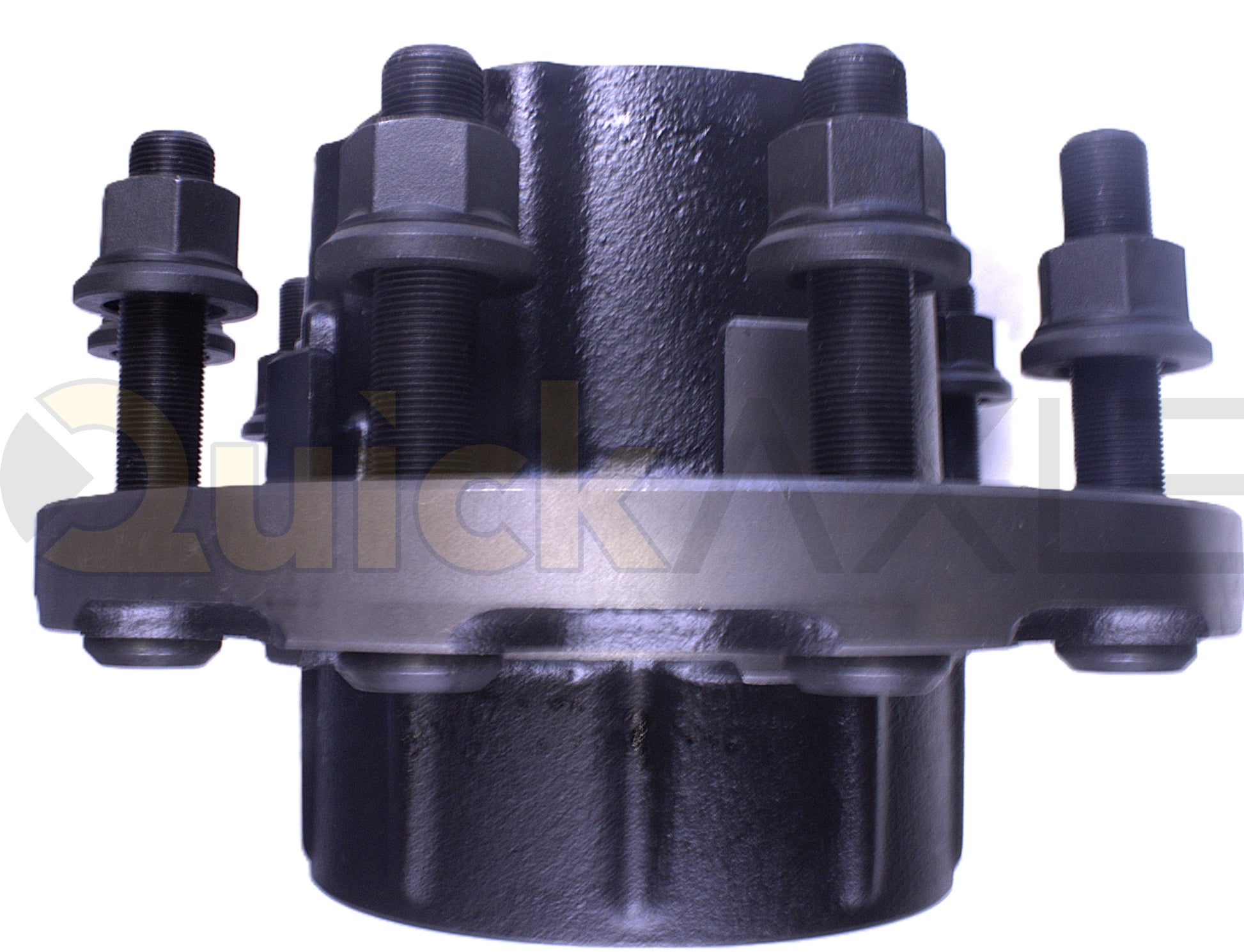 Hub, FUWA Hub, Hub Pilot, P Spindle, Cast Iron Hub Material, Includes Side Fill, Long Stud, M22 Stud Size