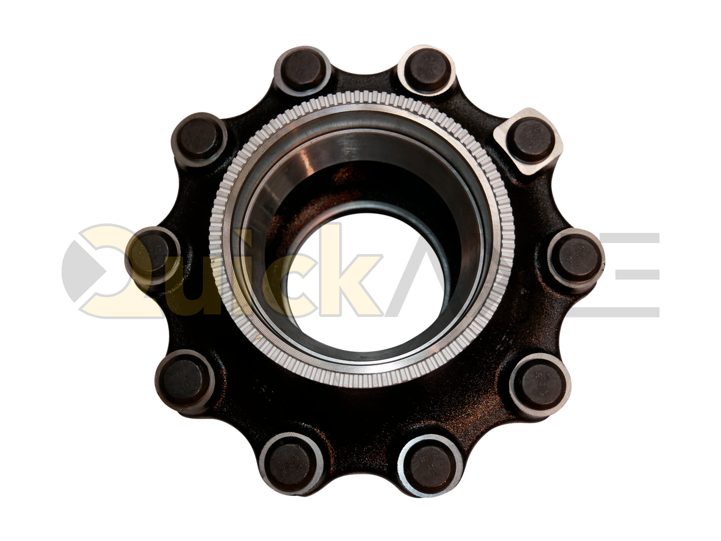 Hub, Walther EMC, Hub Pilot, P Spindle, Cast Iron Hub Material, No Side Fill, Long Stud, M22 Stud Size