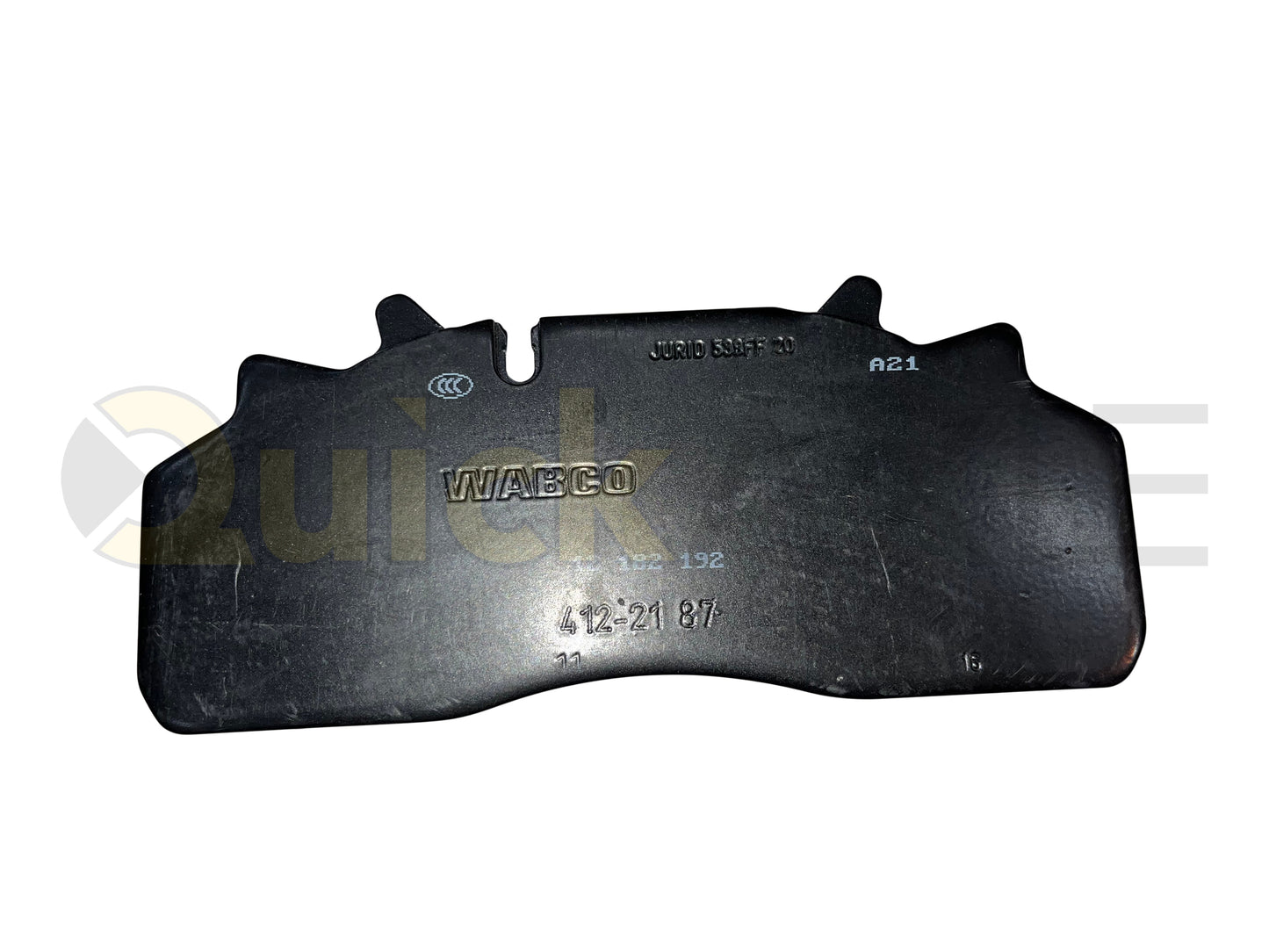 Brake Pad Kit, Wabco Brand, PAN19 Caliper, 1 Required Per Axle