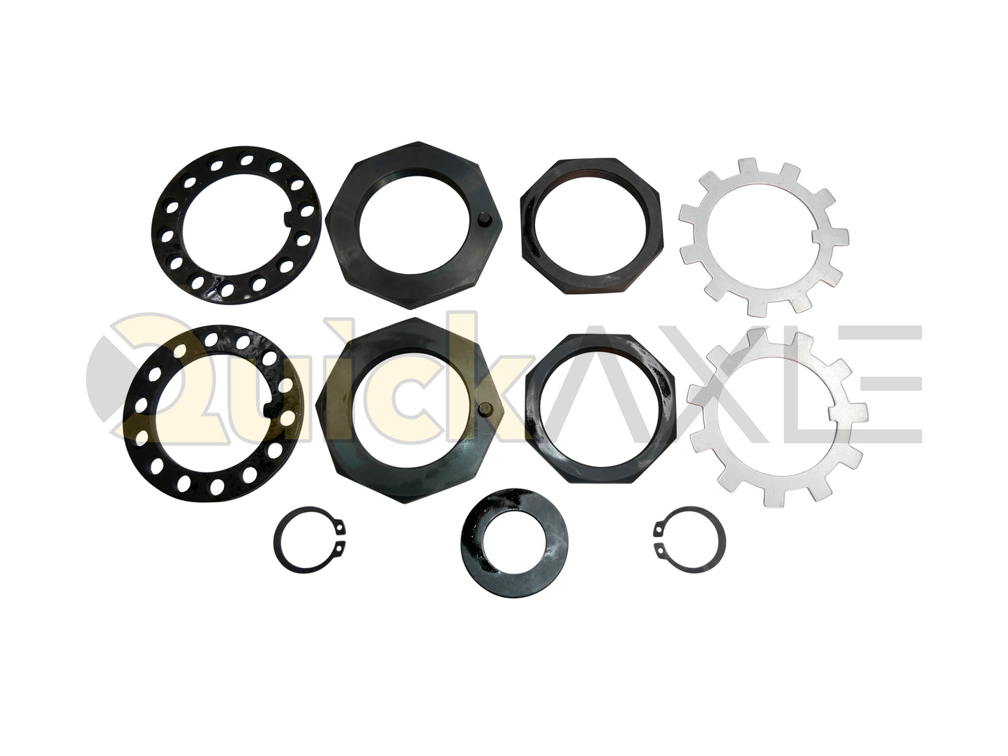 Spindles Nut, N Spindle, 2 5/8"- 16 UN Thread, QuickAxle - Brand Brand, SNHD-00009 Brand Part Number, Double Nut Type - 1660568