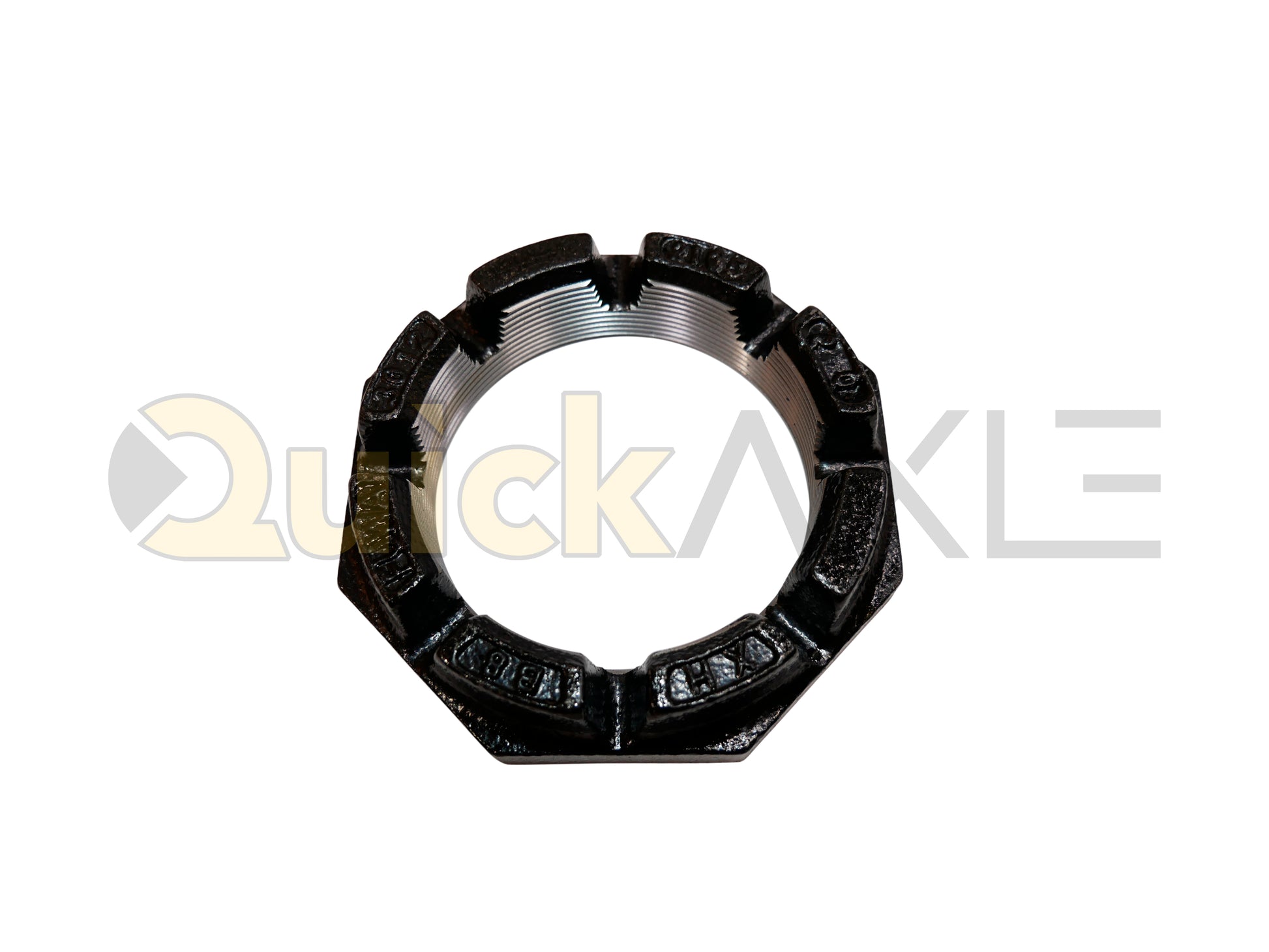Spindles Nut, P Spindle, 3.480"-12 IN Thread, QuickAxle - Brand Brand, SNHD-00010 Brand Part Number, Castle Nut Type - 1660569