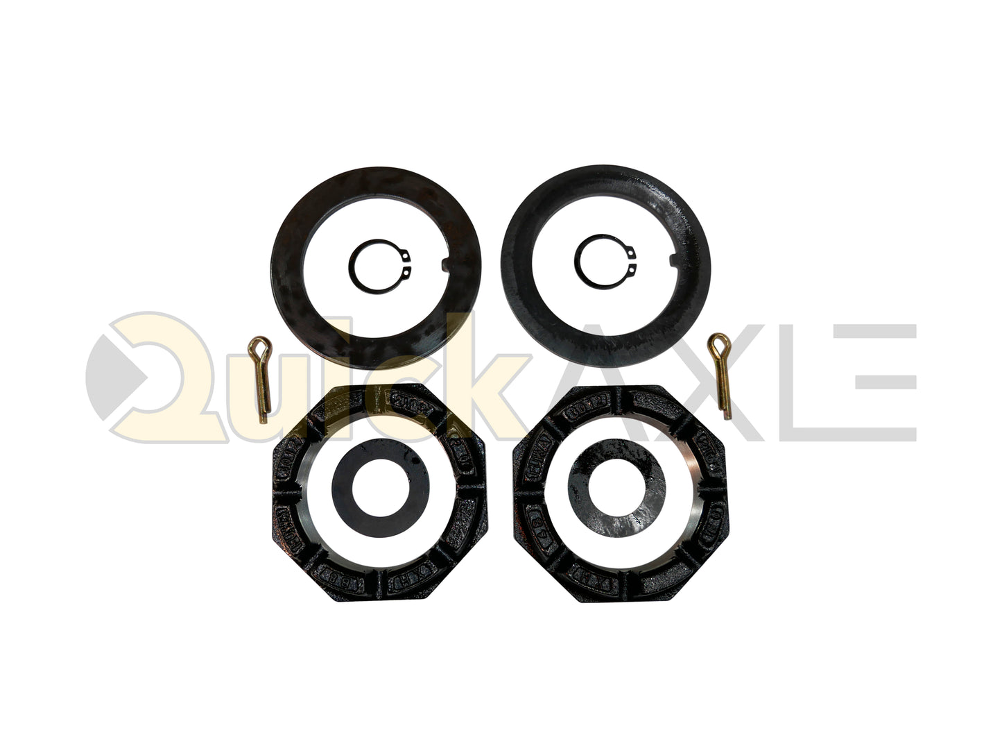 Spindles Nut, P Spindle, 3.480"-12 IN Thread, QuickAxle - Brand Brand, SNHD-00010 Brand Part Number, Castle Nut Type - 1660569