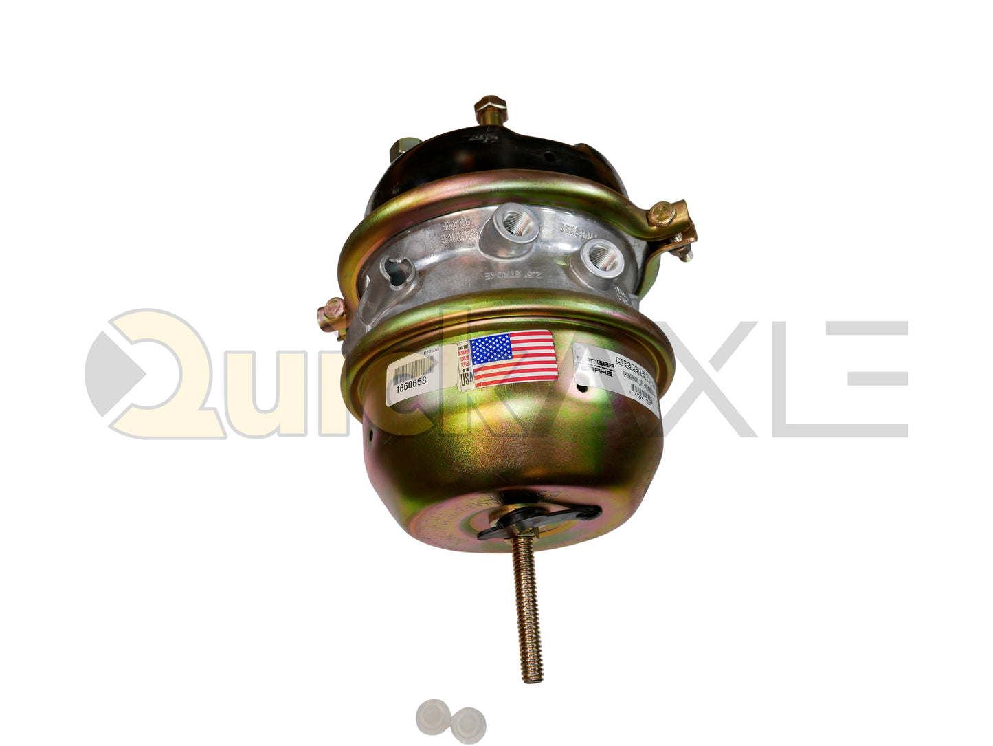 Brake Chamber Actuator, QuickAxle Brand, 1660658 Band Number, Drum, 30/30 Size