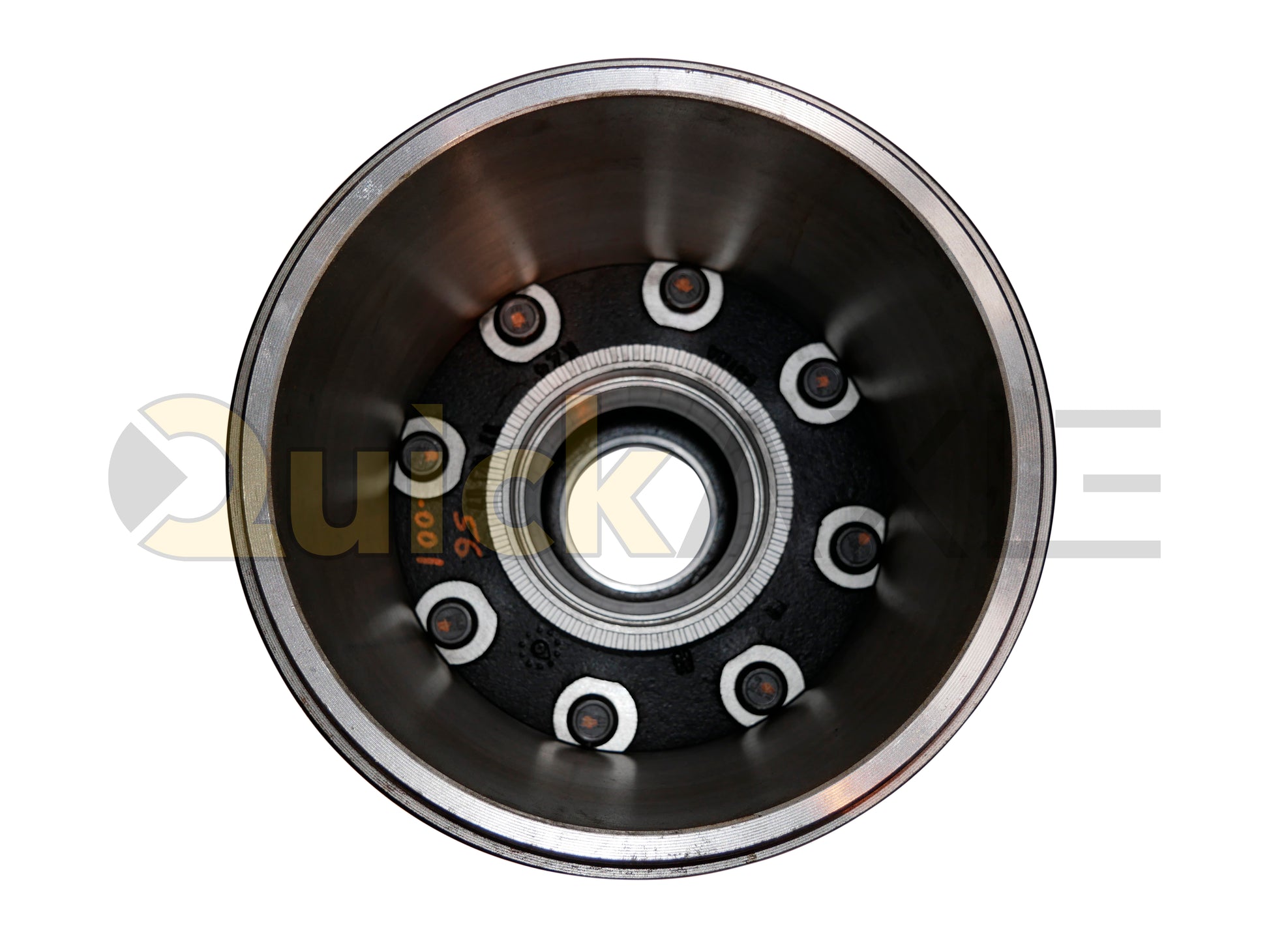 Hub and Drum Assemblies, KIC, Hub Pilot, N Spindle, Cast Iron, 12.25" x 7.5" Brake Size