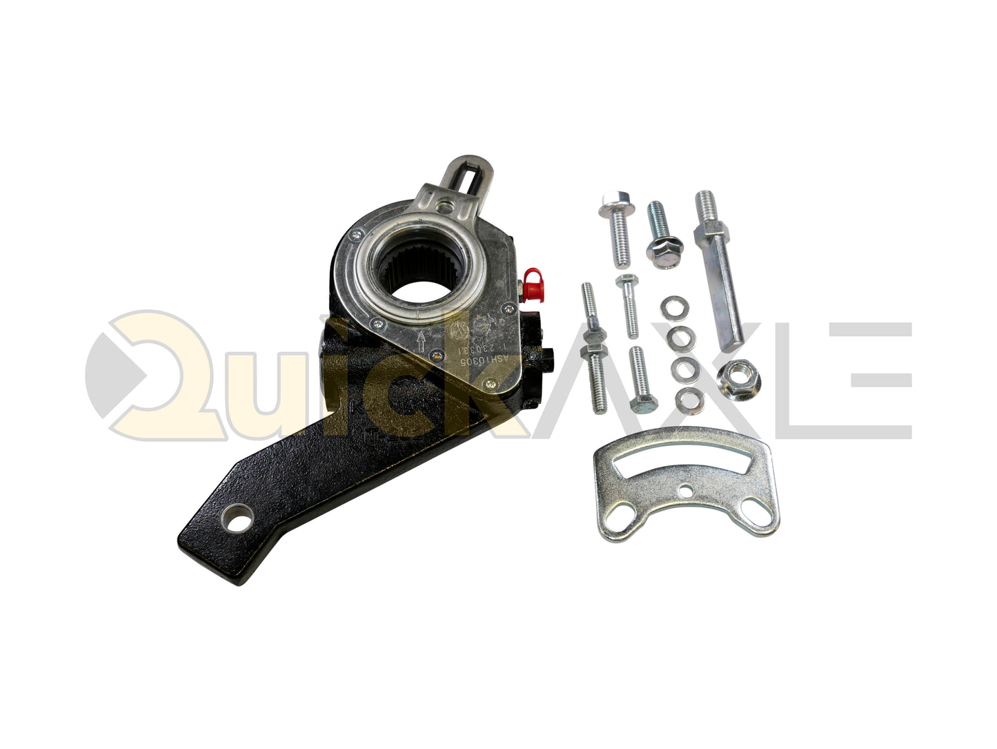 Slack Adjuster, FUWA Brand, ASH10305 Brand Part Number, 1 1/2" - 28 Spline, 6 Length, 35 Degree Arm