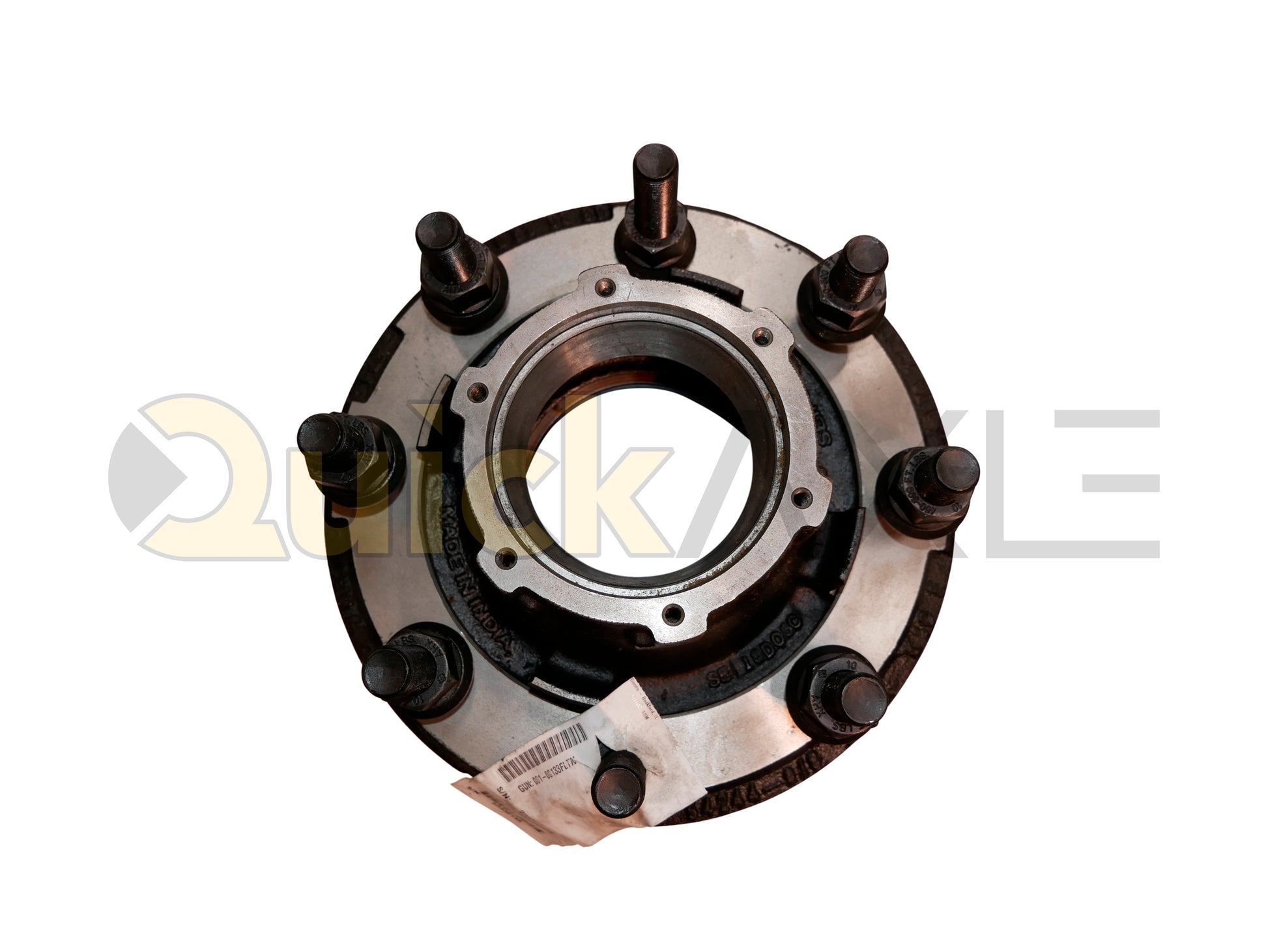 Hub and Drum Assemblies, KIC, Hub Pilot, N Spindle, Cast Iron, 12.25" x 7.5" Brake Size