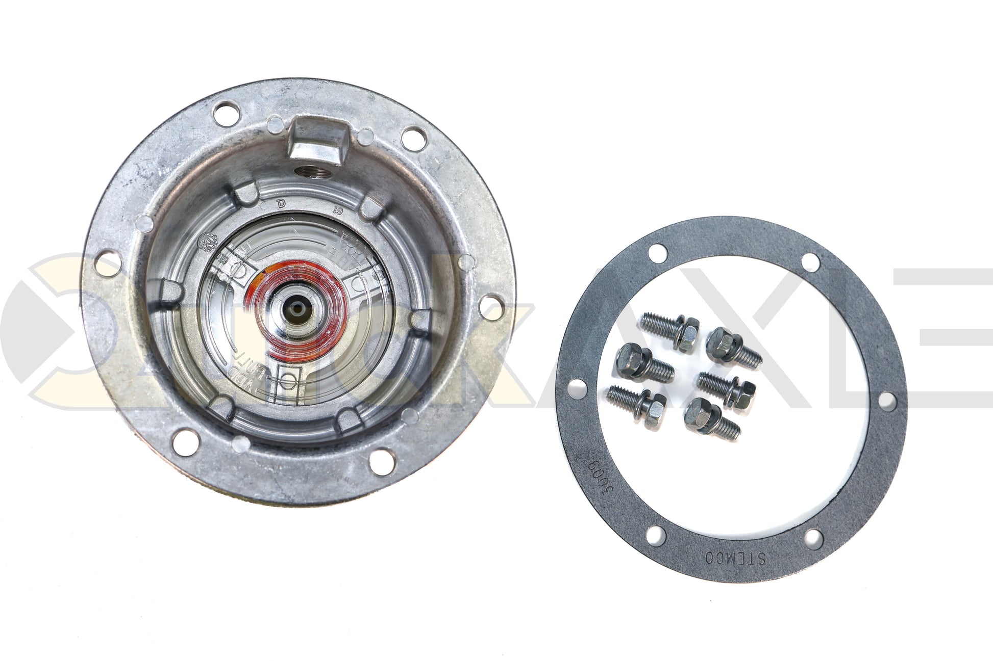 Stemco FN Oil Sentinel Hub Cap Kit - 348-4009 hub cap 1660346 and gasket 1664206B007 for 6040263
