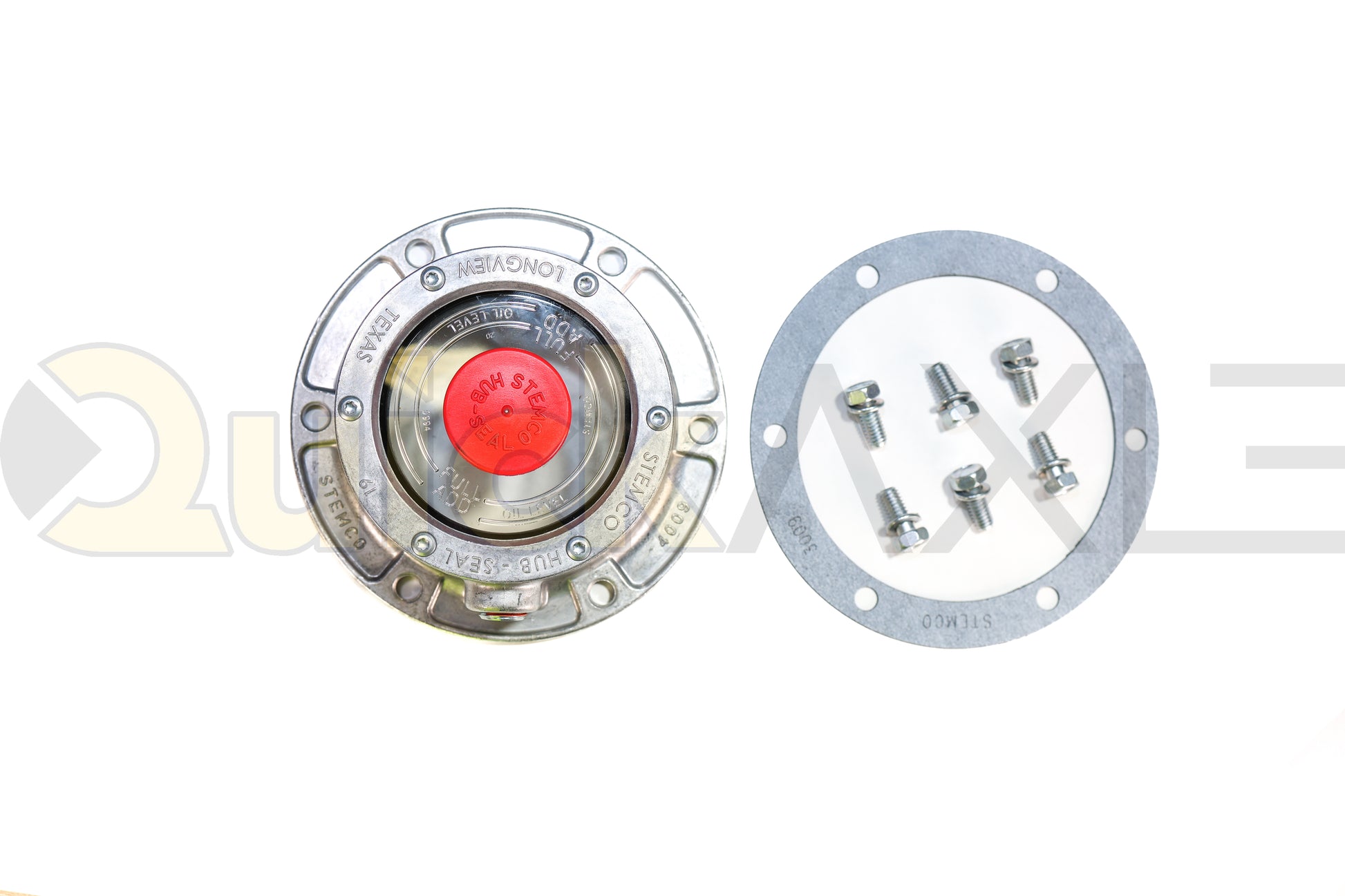 Stemco FN Oil Hub Cap Kit - 343-4009 hub cap 1664206B006 and gasket 1664206B007 for 6040266