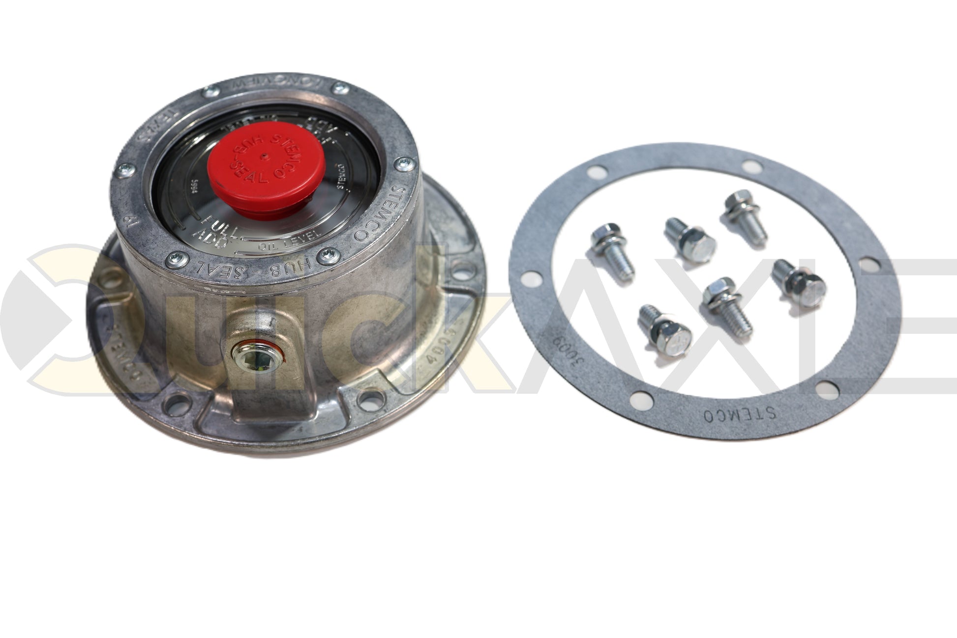 Stemco FN Oil Hub Cap Kit - 343-4009 hub cap 1664206B006 and gasket 1664206B007 for 6040266