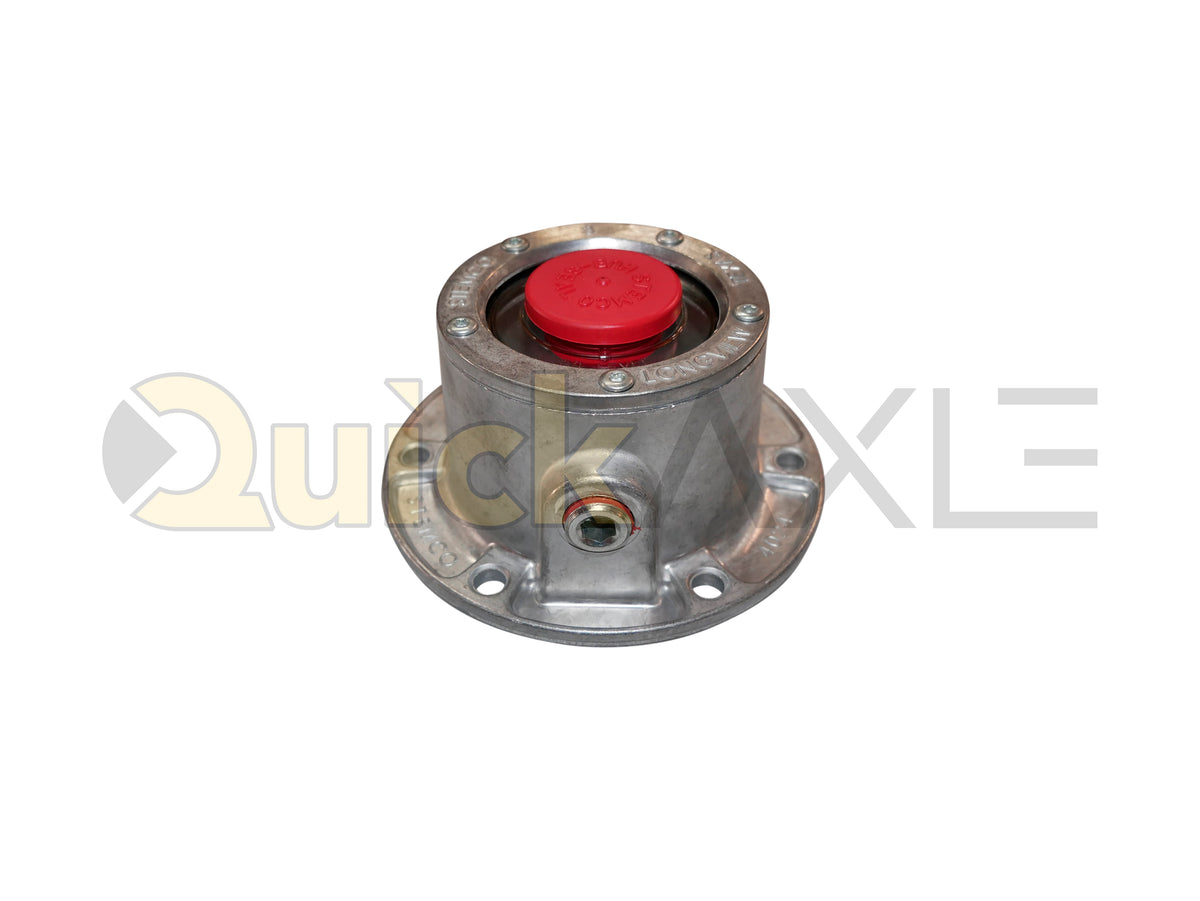 Hub Cap, STEMCO Brand, 343-4024 Brand Part Number, FF/FG, Spindle, For Oil Lubricant, No Gasket Included