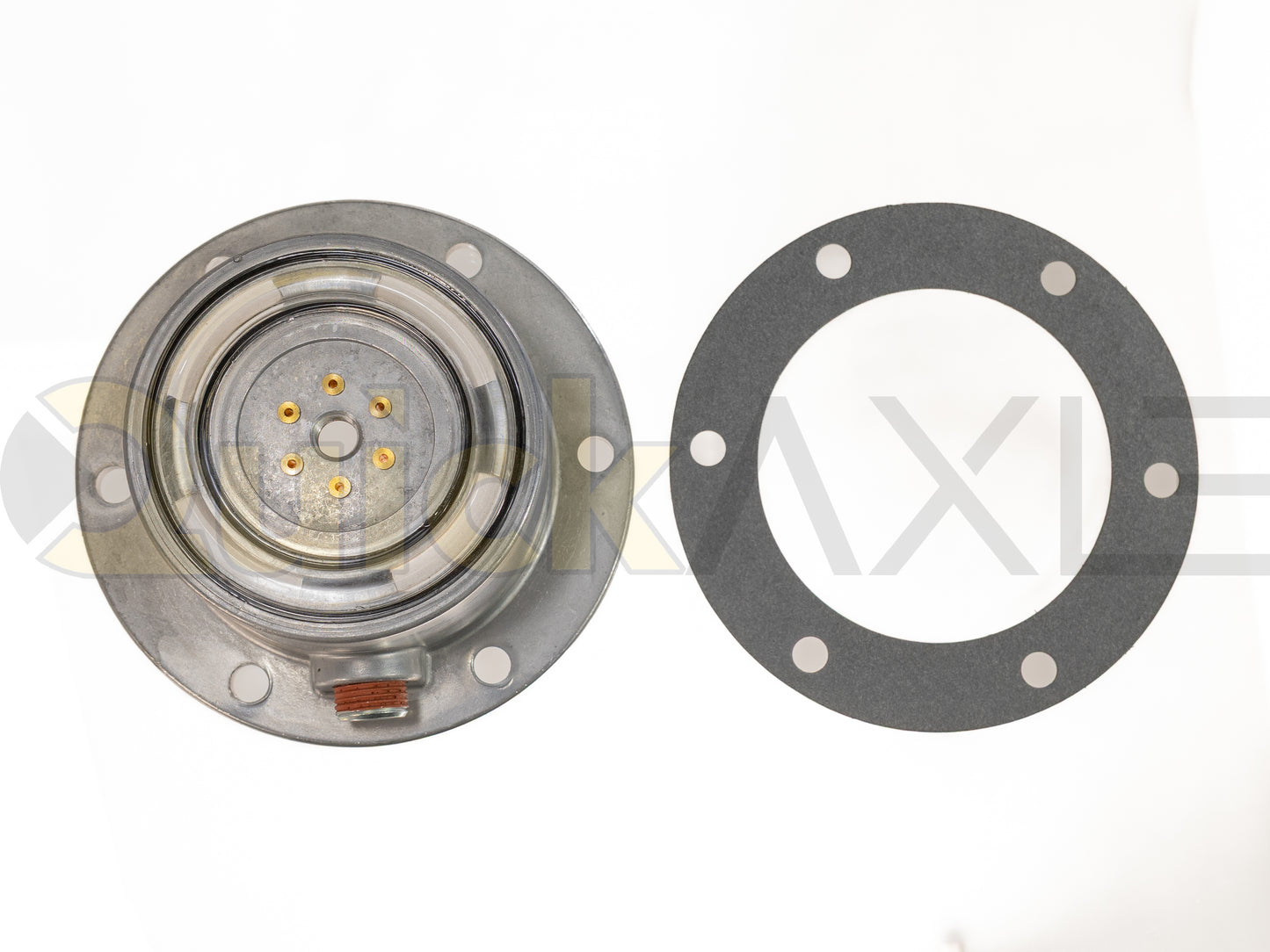 Meritor 4.5 in BC FF/FG Oil PSI Hub Cap with Gasket 32270-00