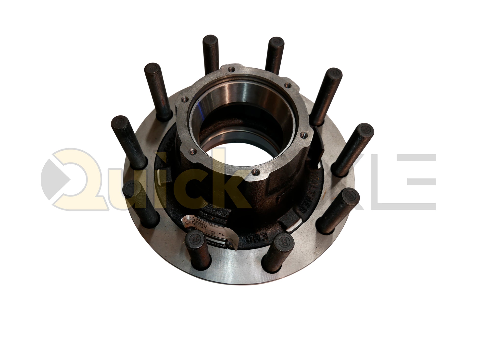 Hub, Walther EMC, Hub Pilot, N Spindle, Cast Iron Hub Material, No Side Fill, Long Stud, M22 Stud Size