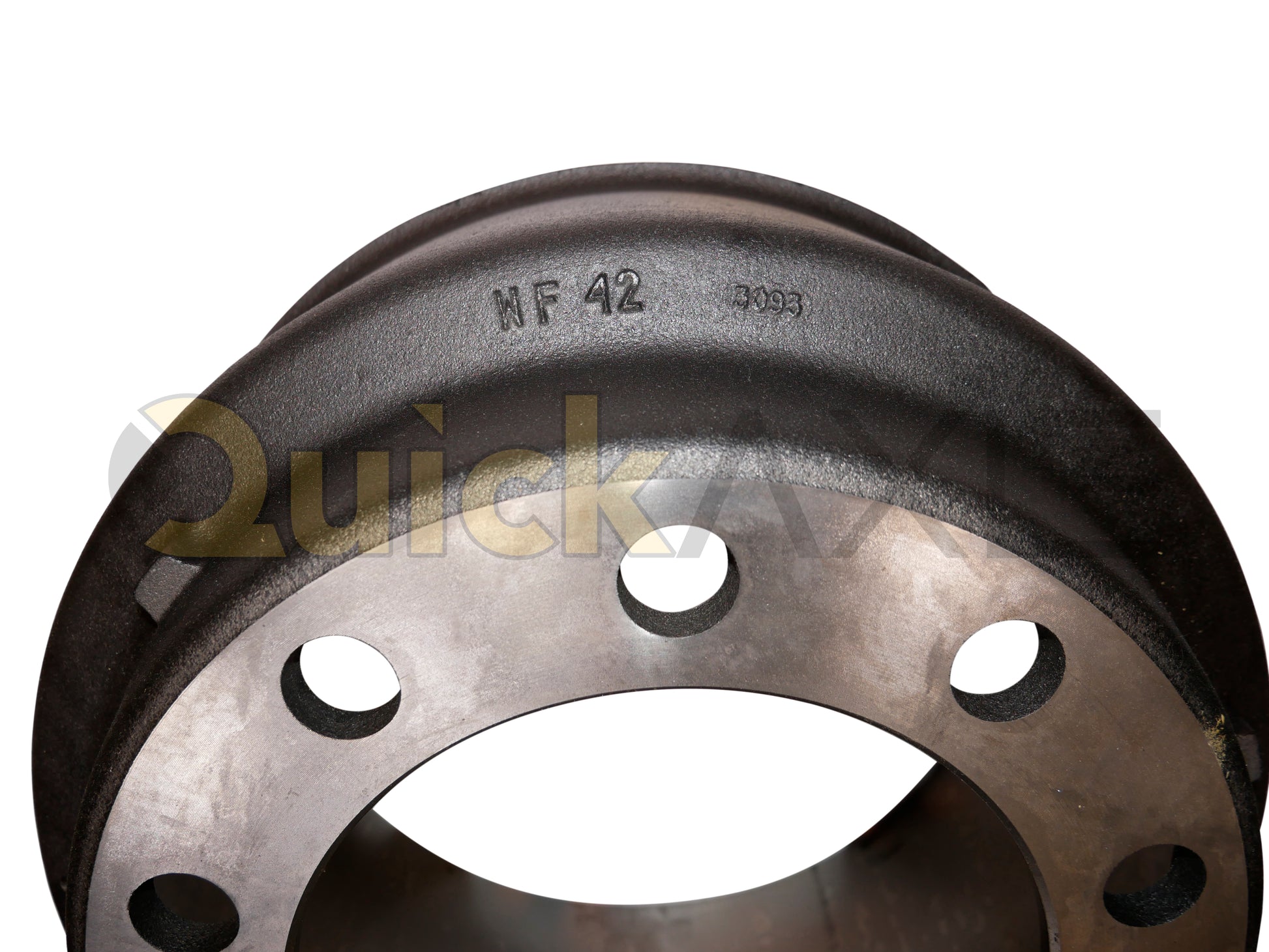 Drum, Webb, M22, 10 Stud Stud Quantity, 11.25 (285.75) Stud Base Circle, Cast Iron, 16.5" x 7.0" Brake Size