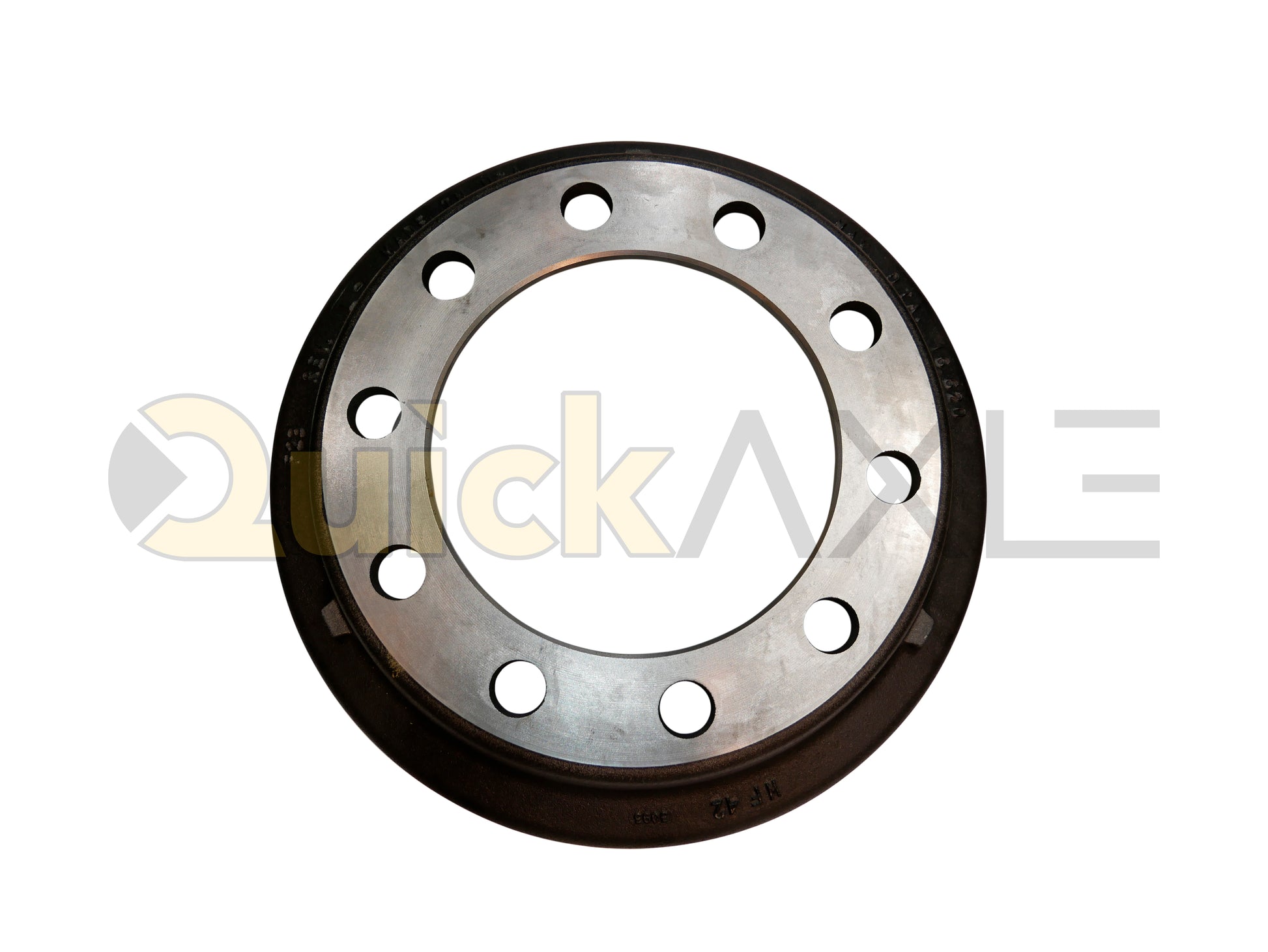 Drum, Webb, M22, 10 Stud Stud Quantity, 11.25 (285.75) Stud Base Circle, Cast Iron, 16.5" x 7.0" Brake Size
