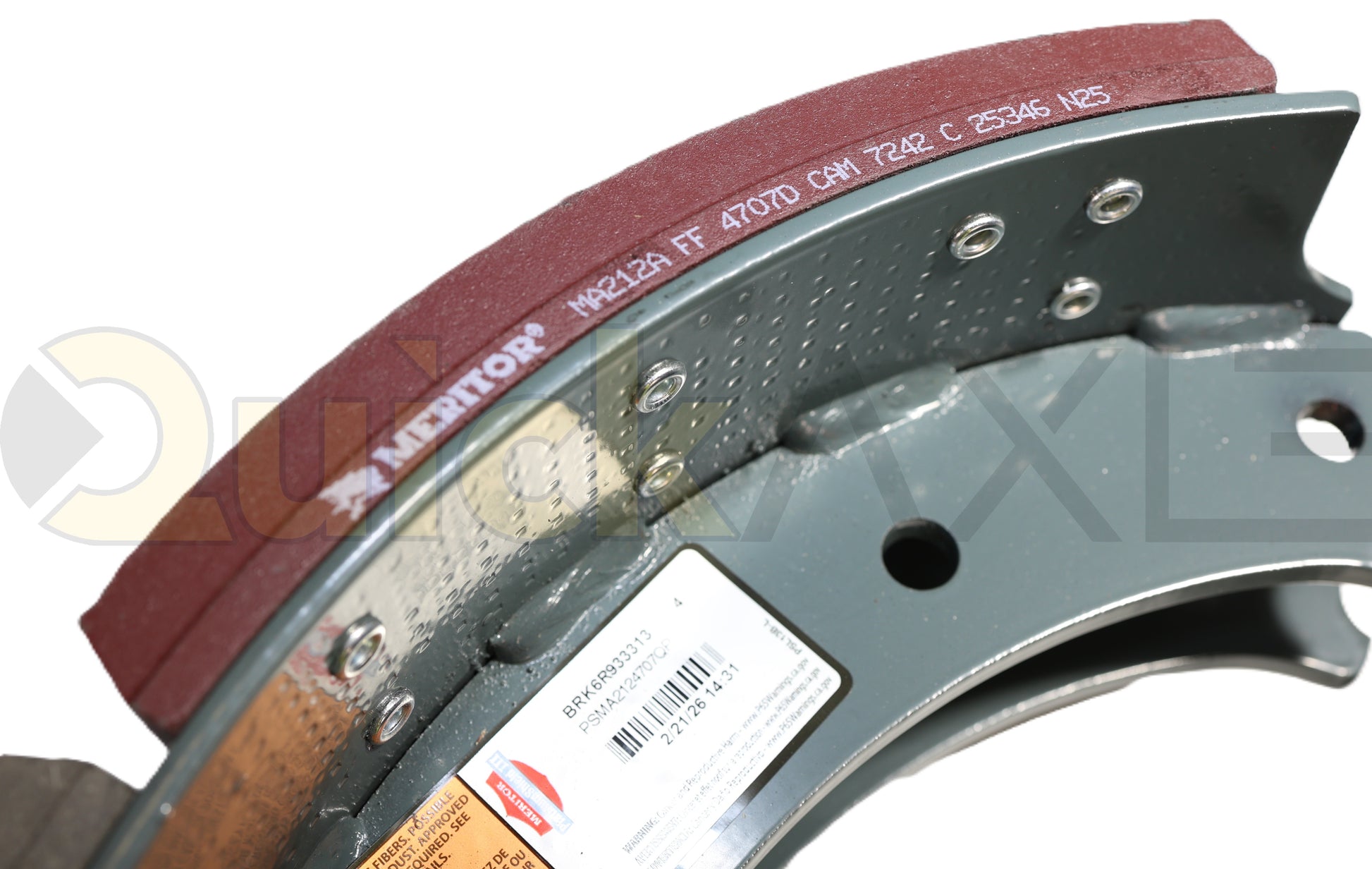 Meritor 4707 20K MA212 Brake Shoe Kit brake shoe assembly 1667591B305M and roller spring kit 1667591B052 for 6040253