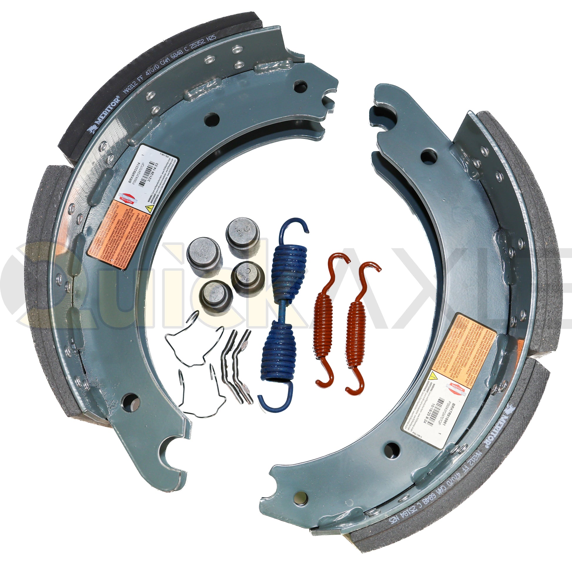 Meritor 4707 23K MA312 Brake Shoe Kit brake shoe assembly 1667591B306M and roller spring kit 1667591B052 for 6040254
