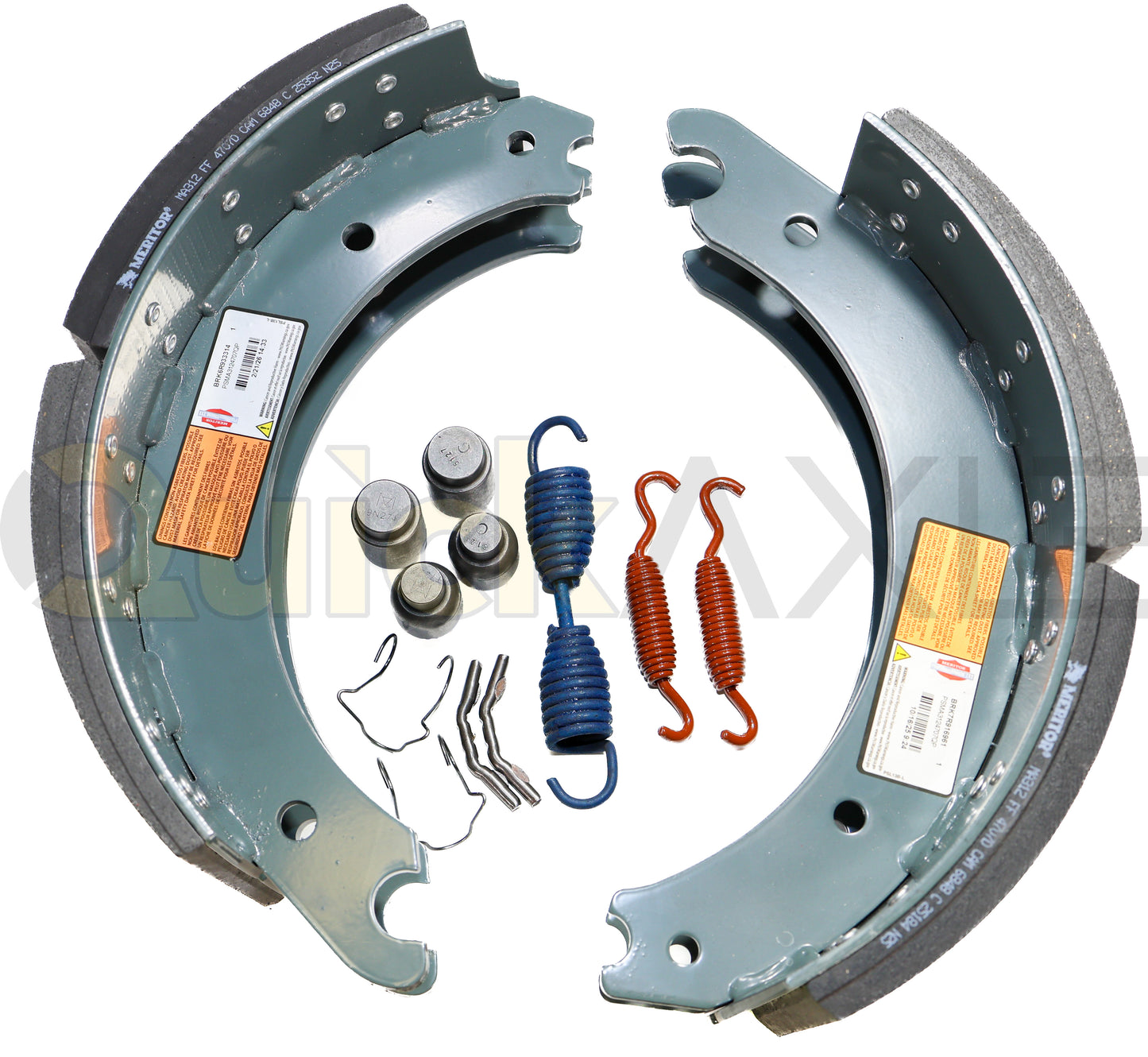 Meritor 4707 23K MA312 Brake Shoe Kit brake shoe assembly 1667591B306M and roller spring kit 1667591B052 for 6040254