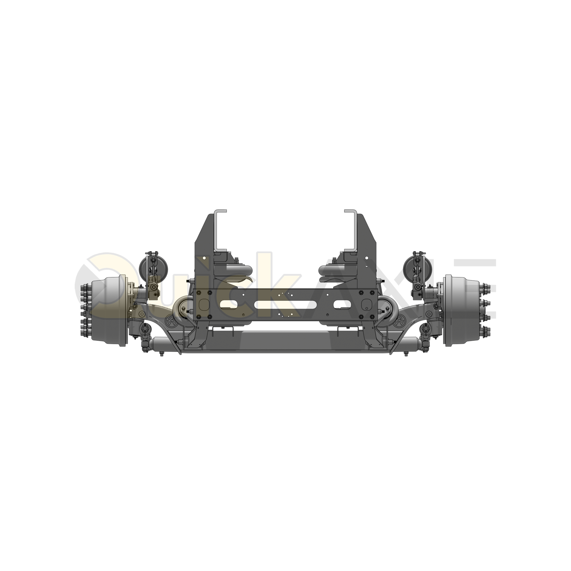 Ridewell RSS-233MM Truck Lift and Self-Steer Axle Suspension - Bolt-On - 34 in Frame - 2330023