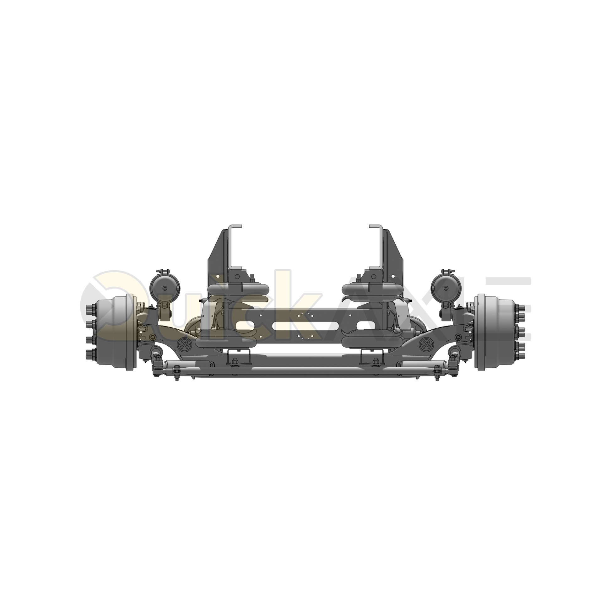 Ridewell RSS-233MM Truck Lift and Self-Steer Axle Suspension - Bolt-On - 34.5 in Frame - 2330032