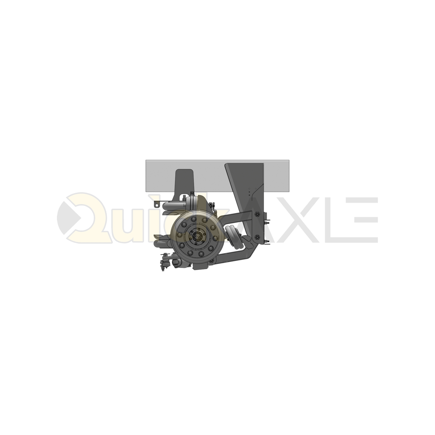 Ridewell RSS-233MM Truck Lift and Self-Steer Axle Suspension - Bolt-On - 34.5 in Frame - 2330032