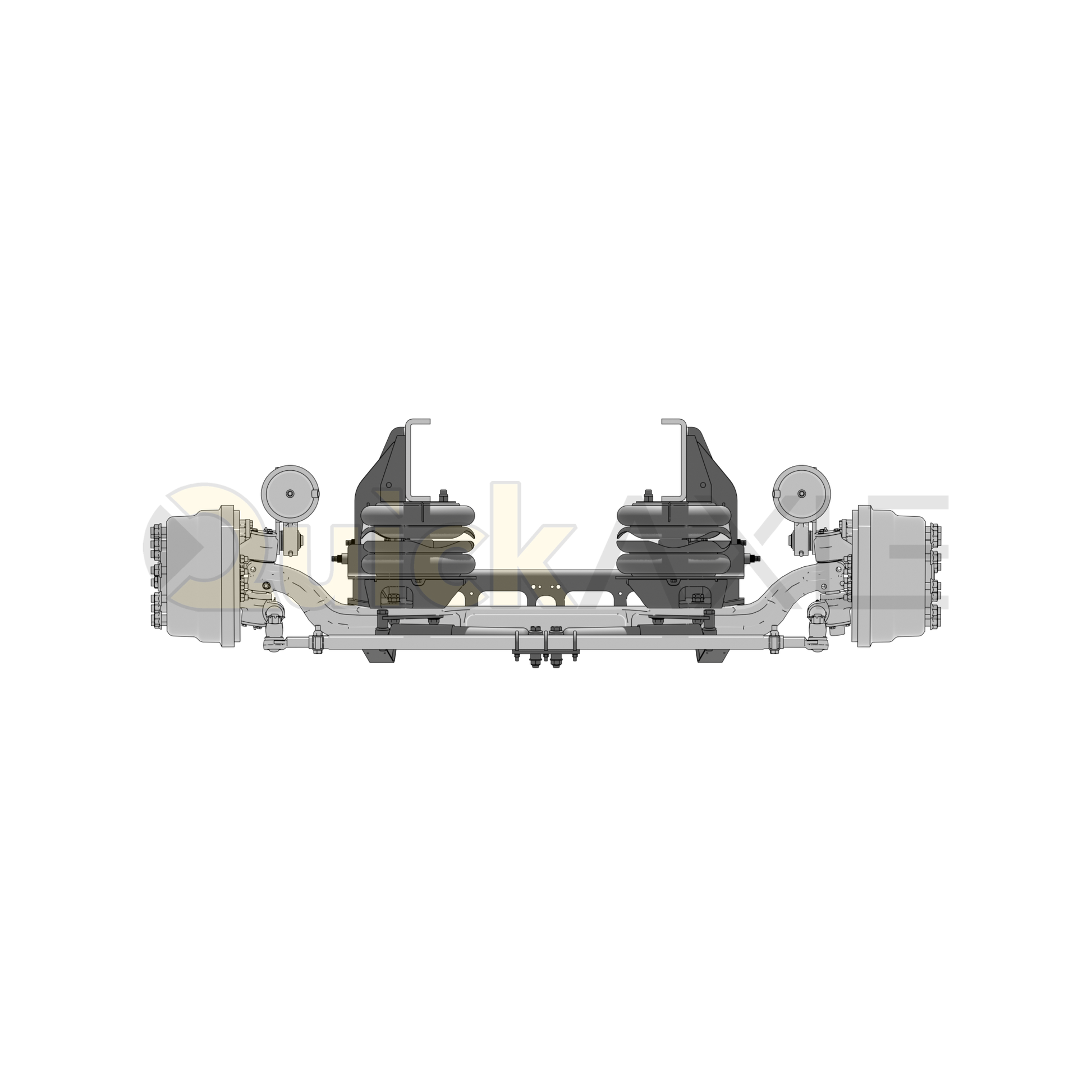 Ridewell RSS-236 13.2K Self-Steering Truck Lift Axle Suspension - Bolt-On - 2361000