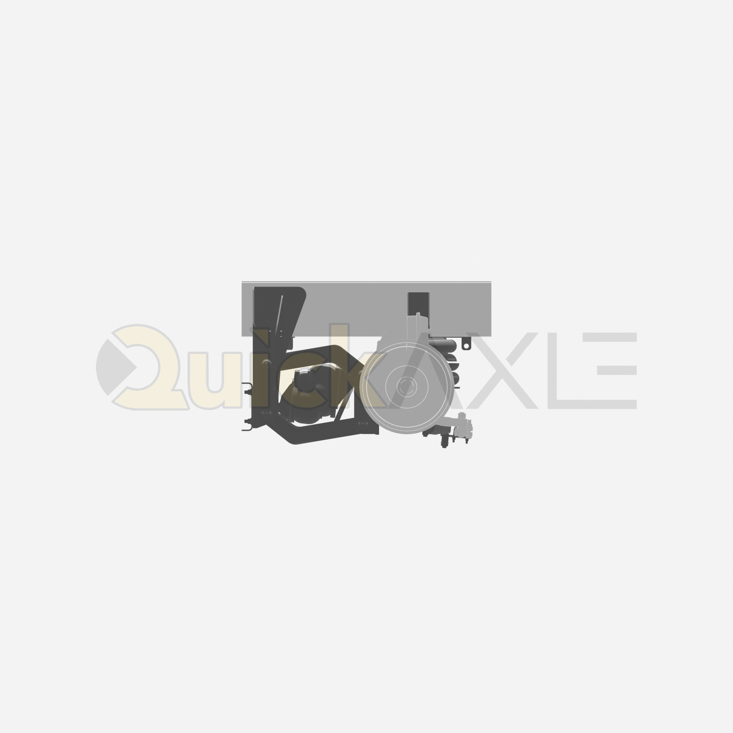 Ridewell RSS-236 13.2K Self-Steering Truck Lift Axle Suspension - Bolt-On - 2361000